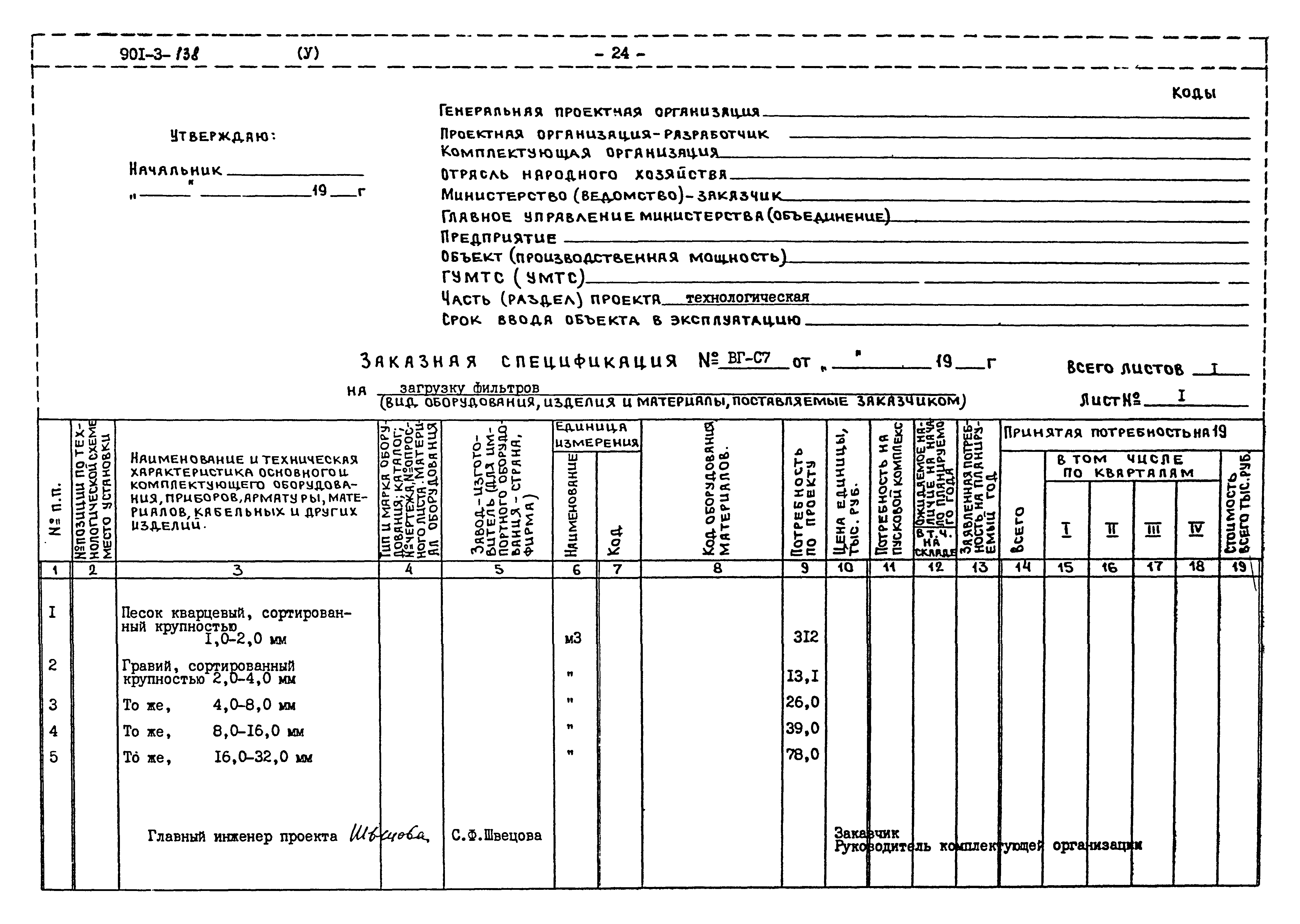 Типовой проект 901-3-138