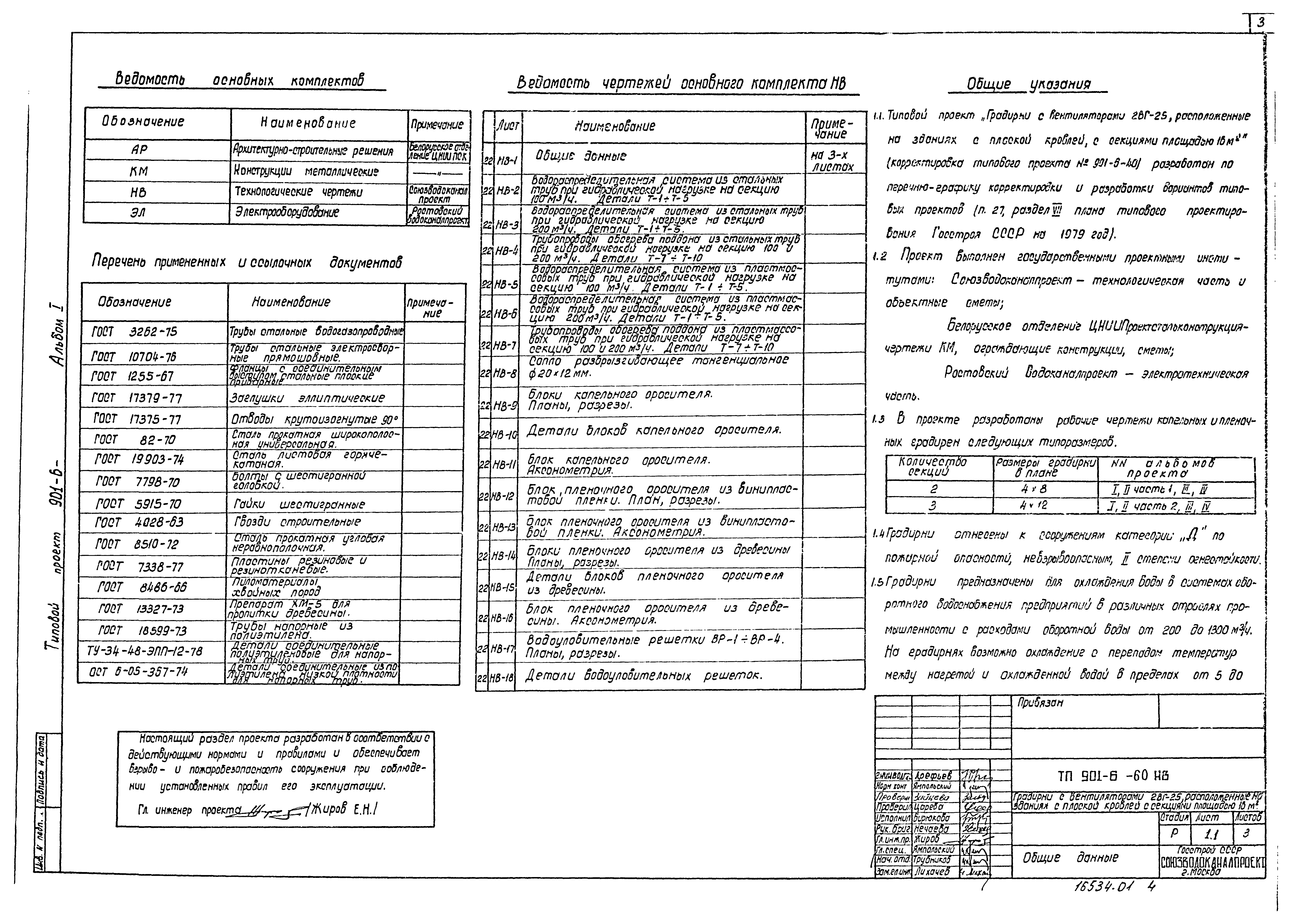 Типовой проект 901-6-60