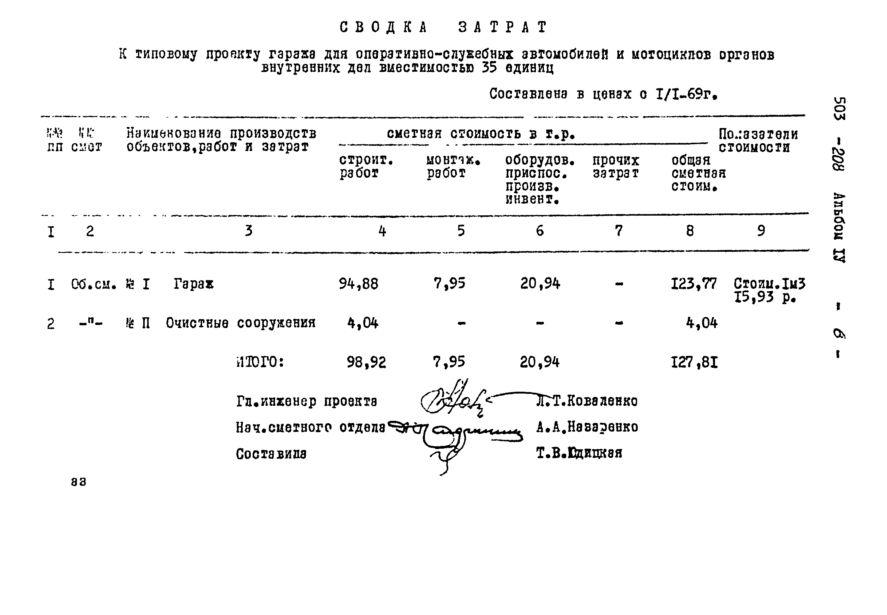 Типовой проект 503-208