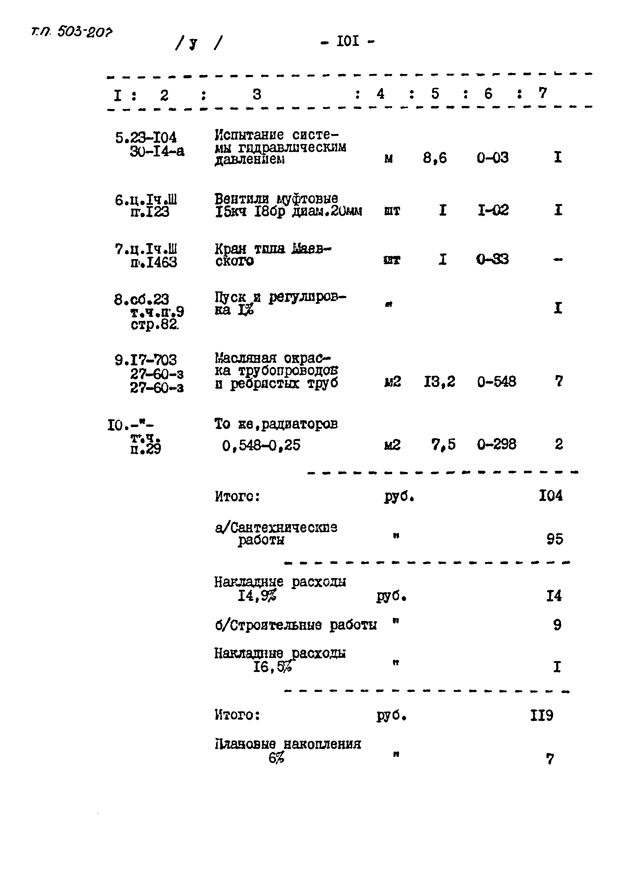 Типовой проект 503-207