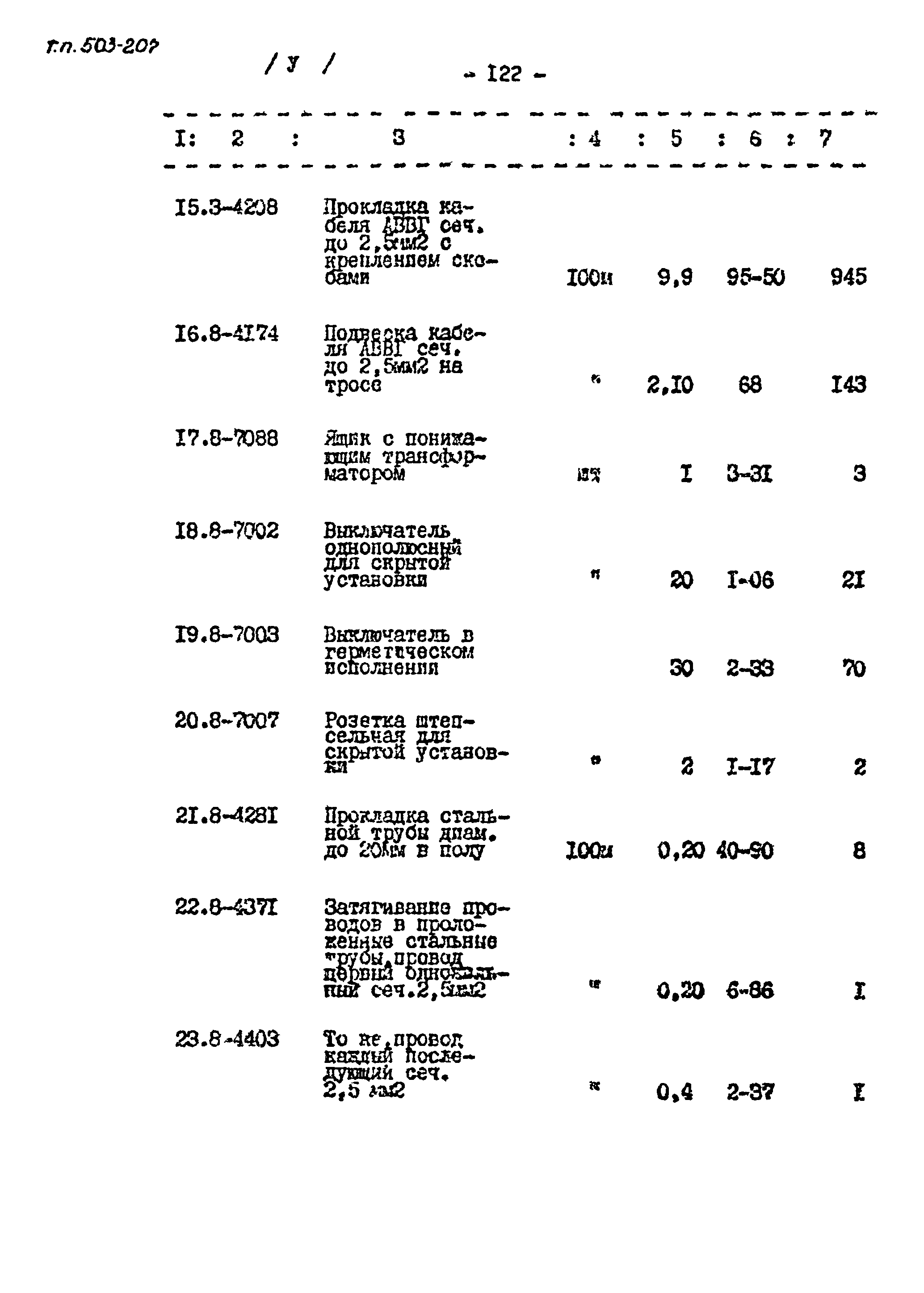 Типовой проект 503-207