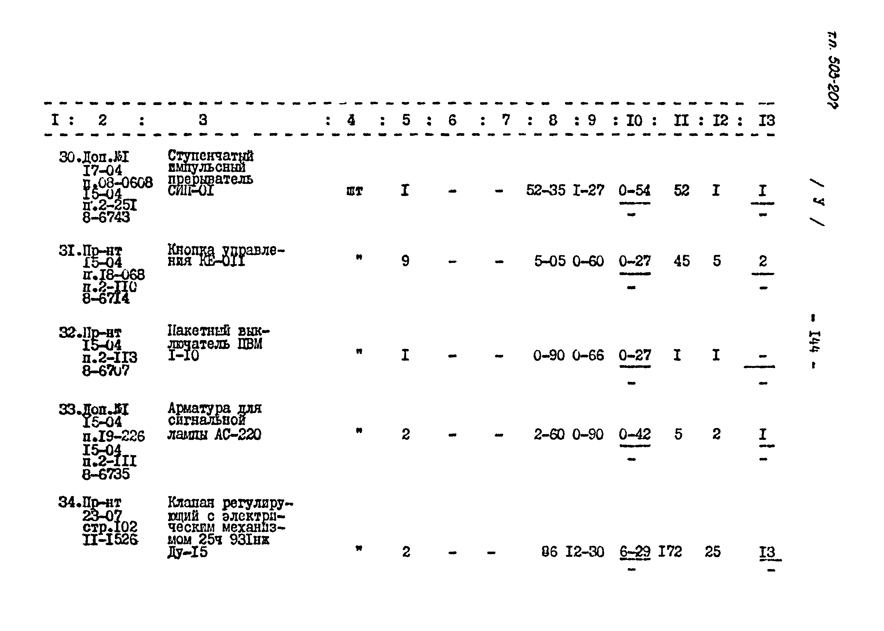 Типовой проект 503-207