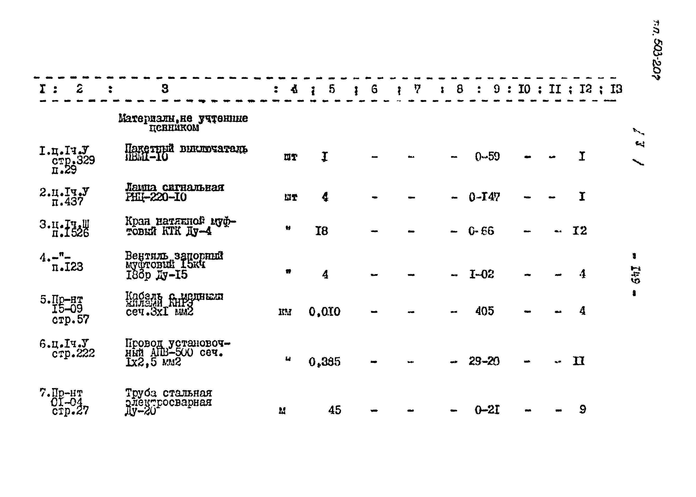 Типовой проект 503-207