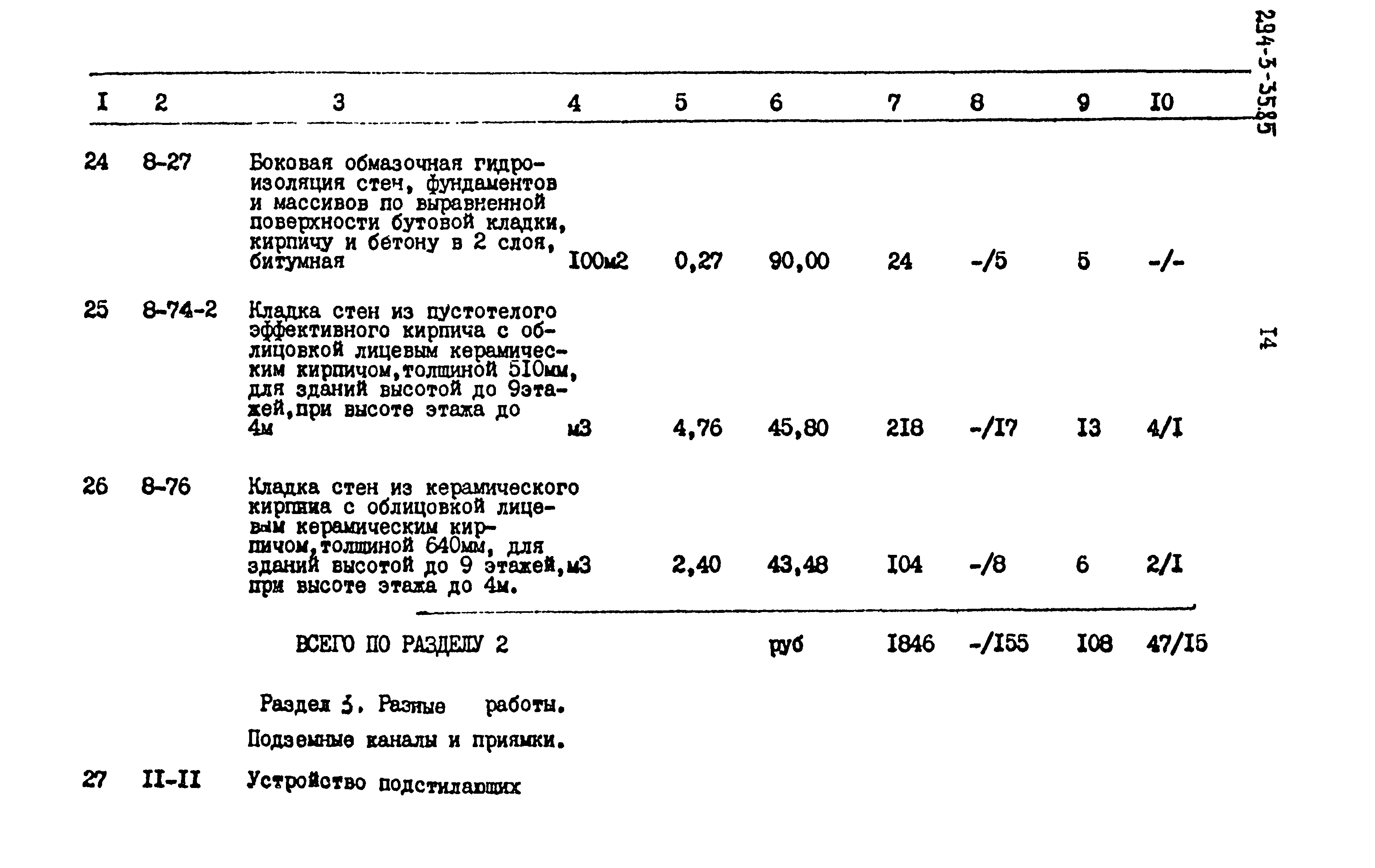 Типовой проект 294-3-35.85