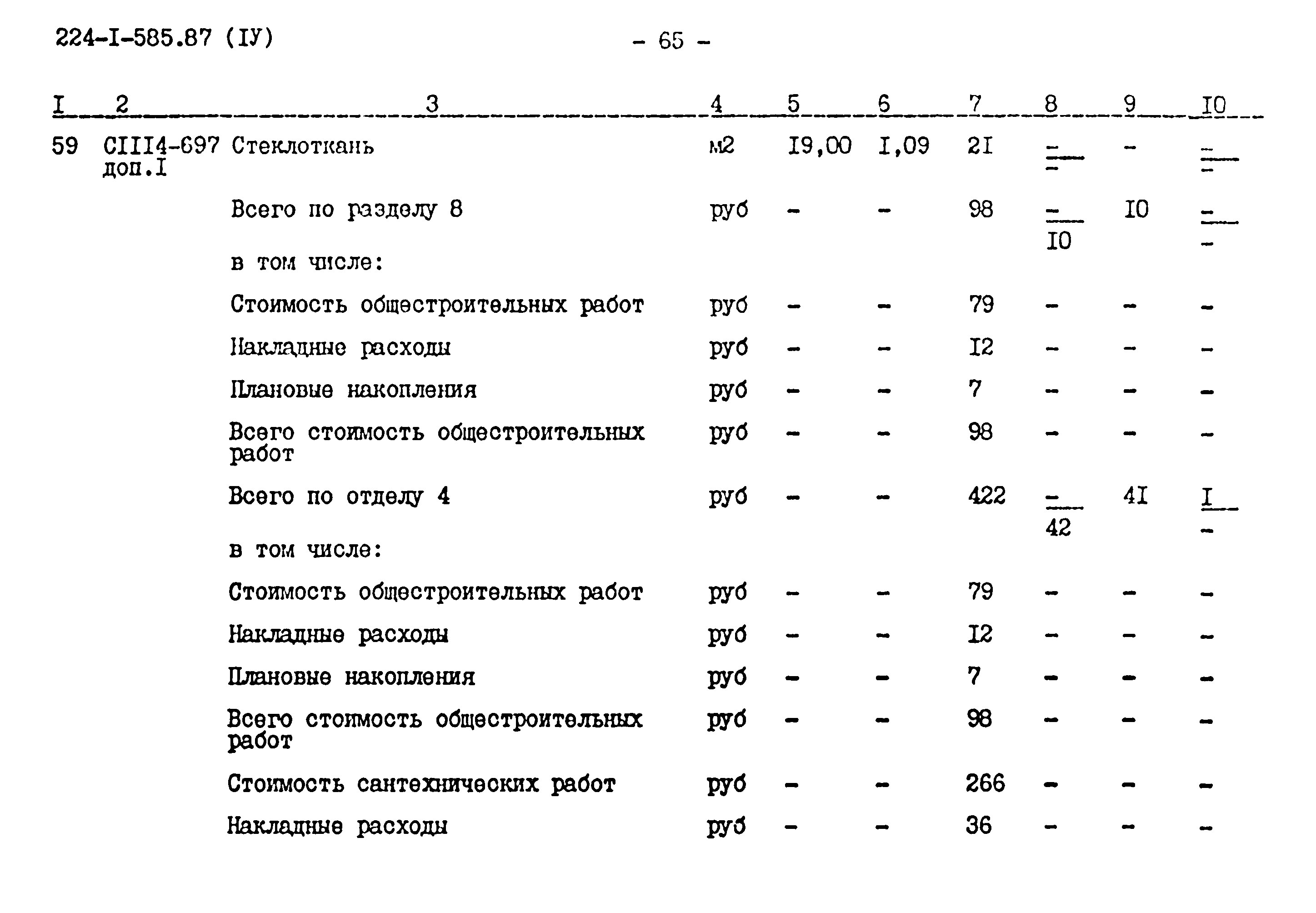 Типовой проект 224-1-585.87