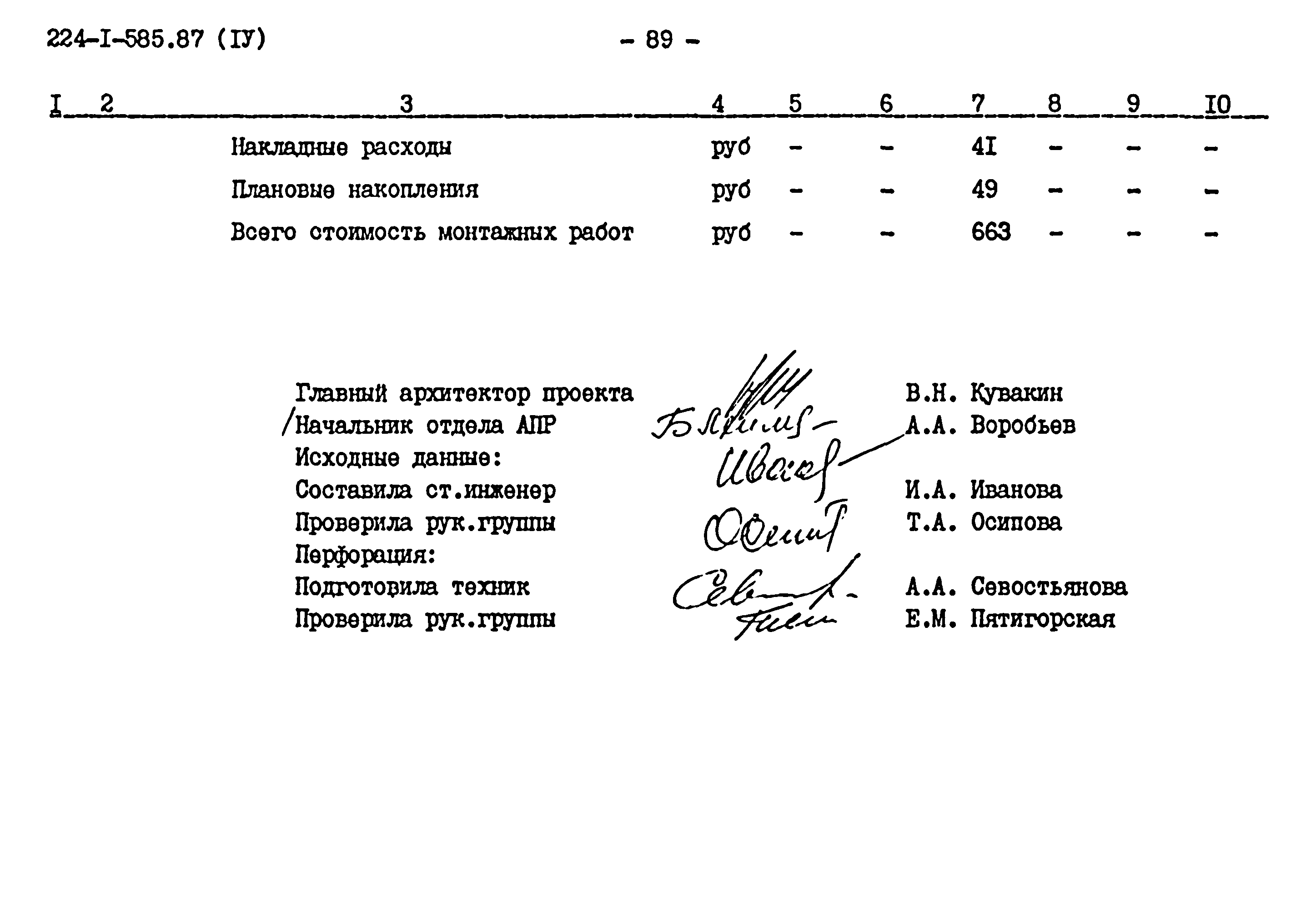 Типовой проект 224-1-585.87