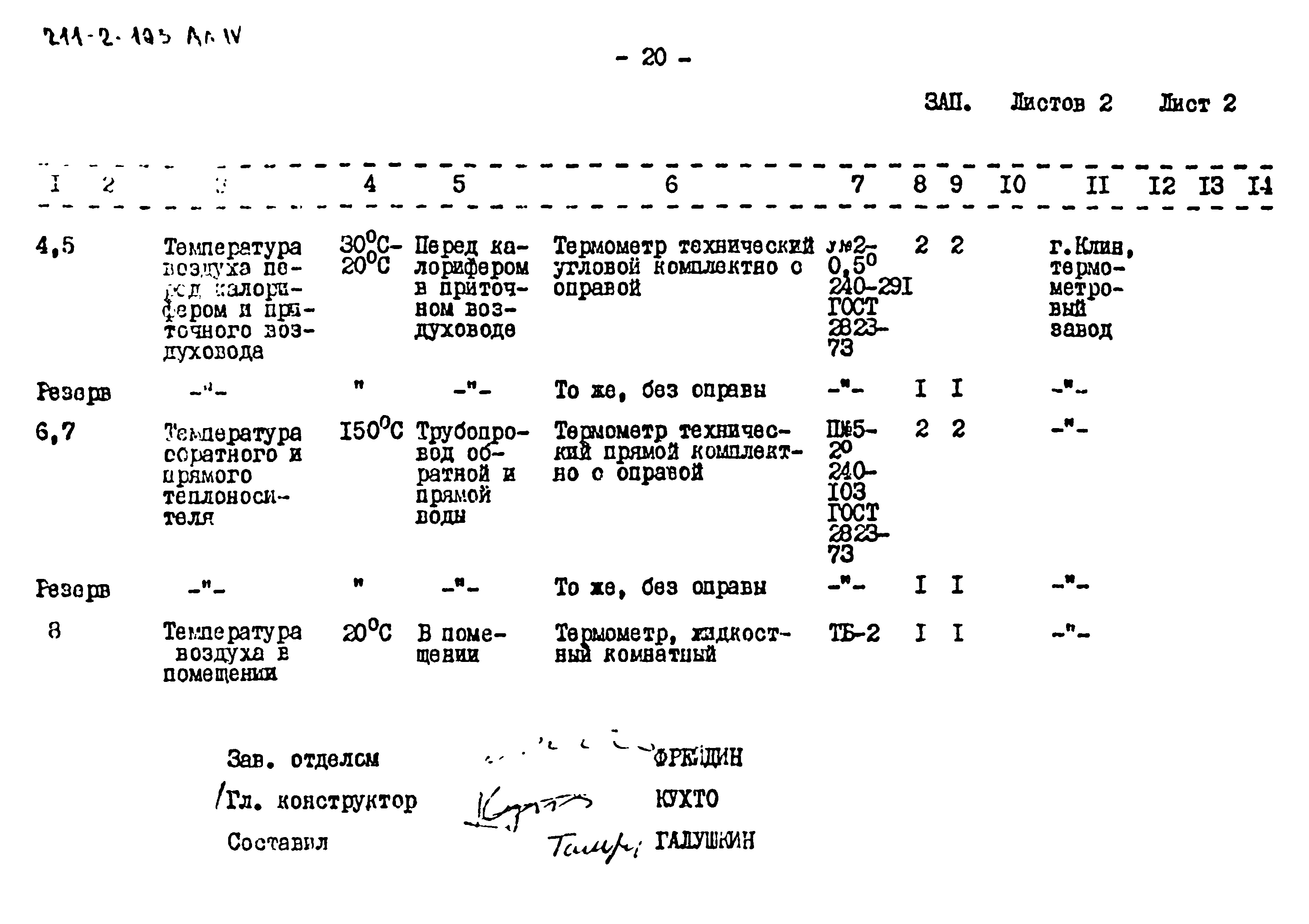 Типовой проект 211-2-103