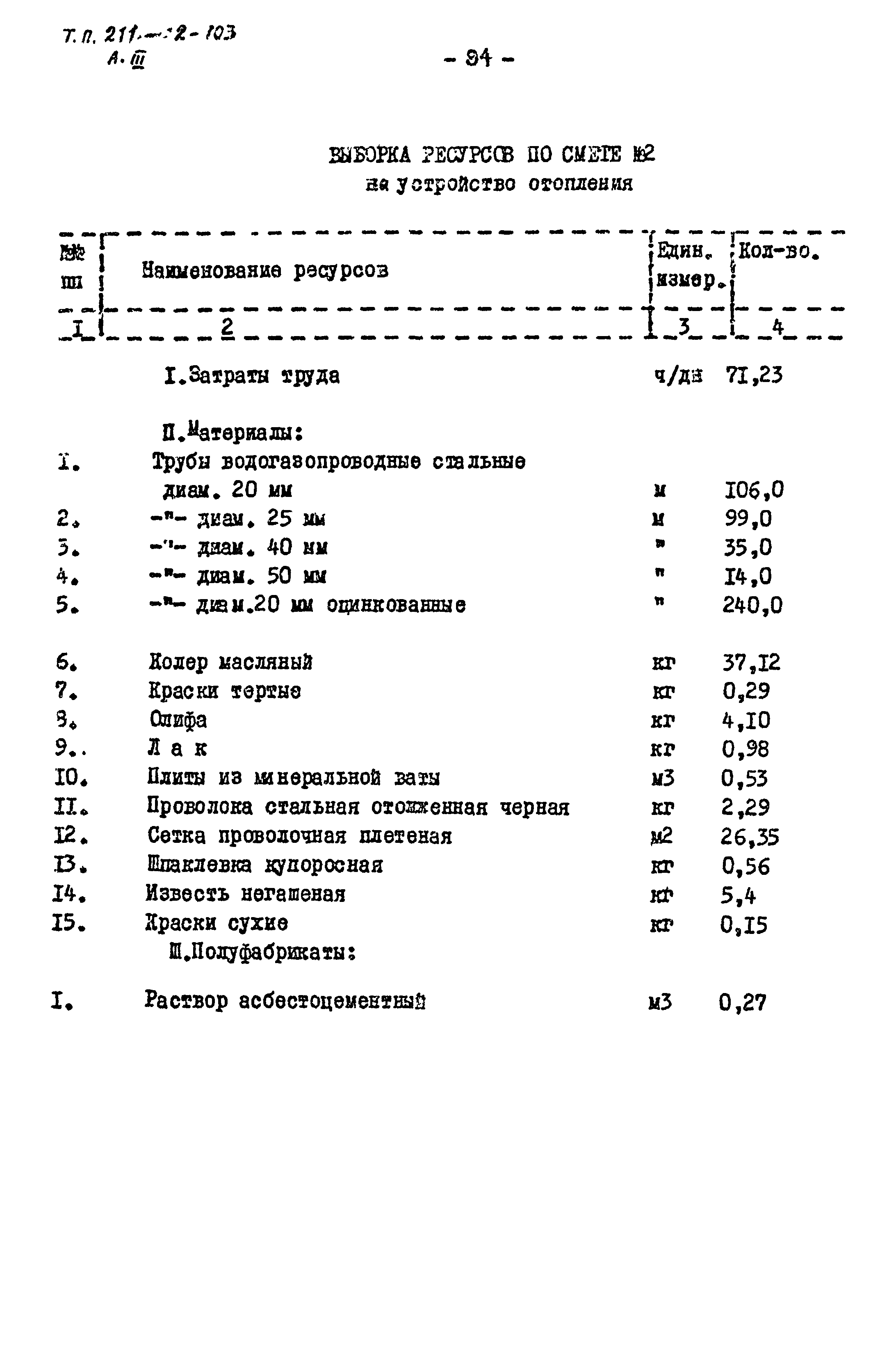 Типовой проект 211-2-103
