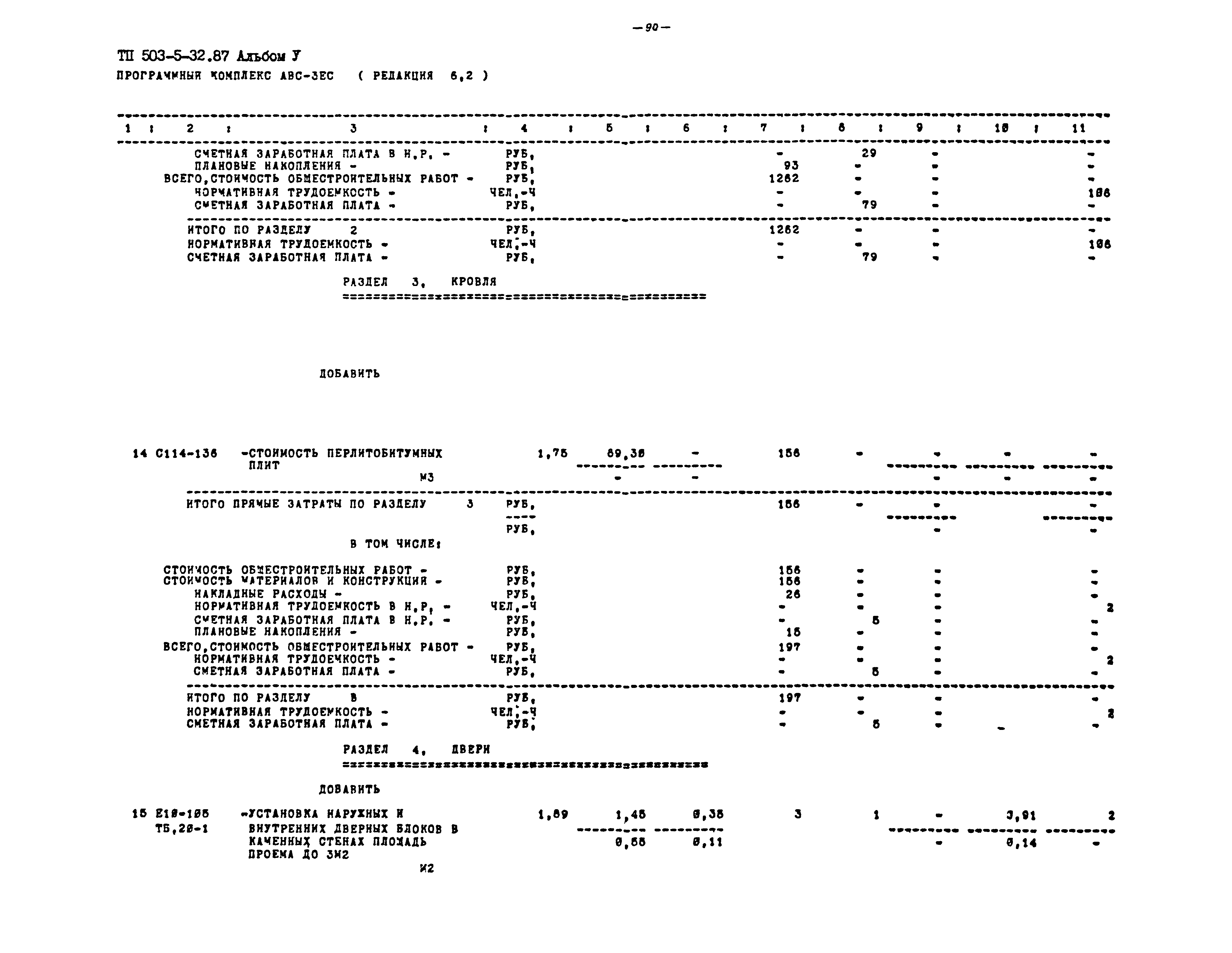 Типовой проект 503-5-32.87