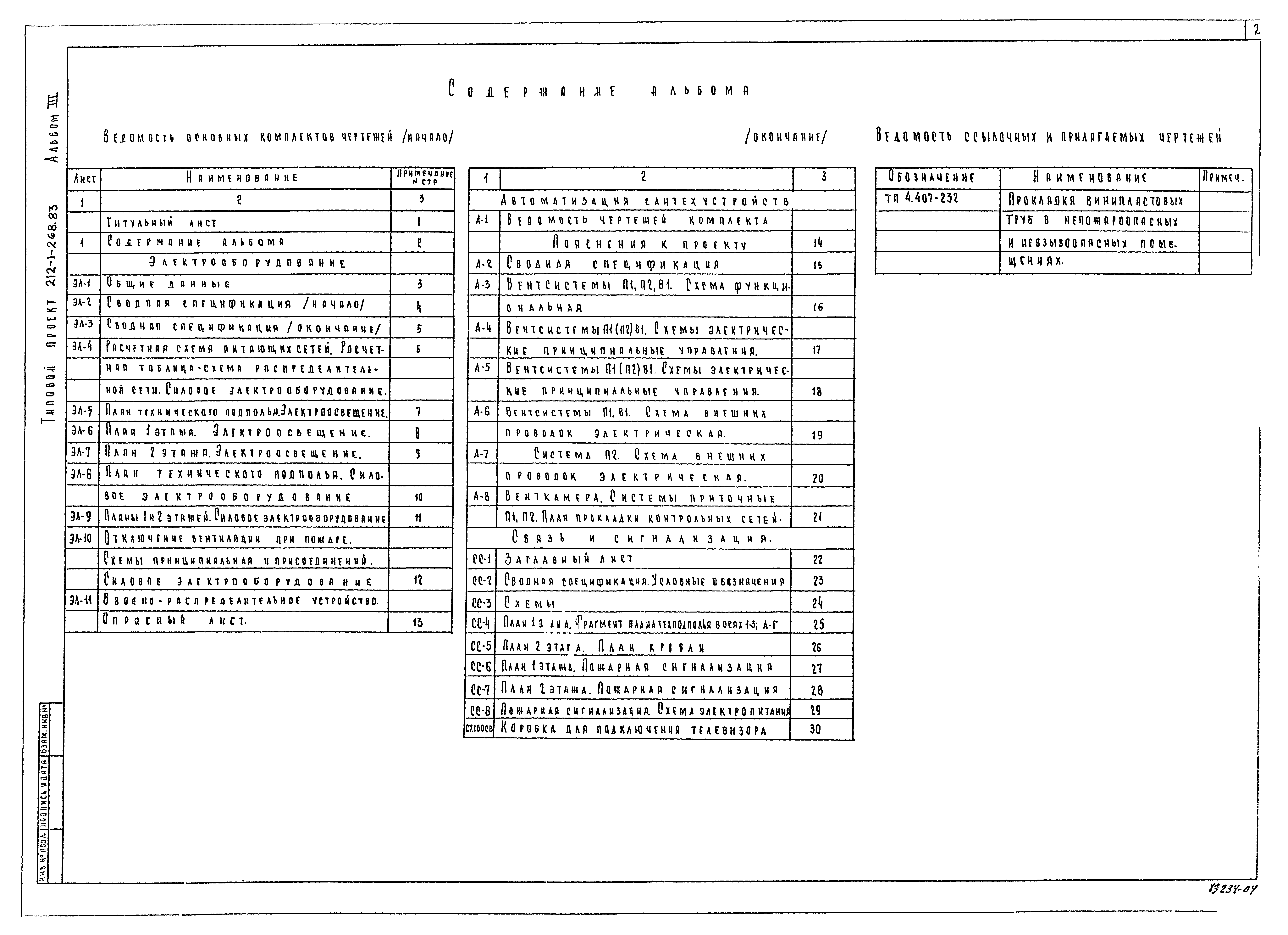 Типовой проект 212-1-268.83