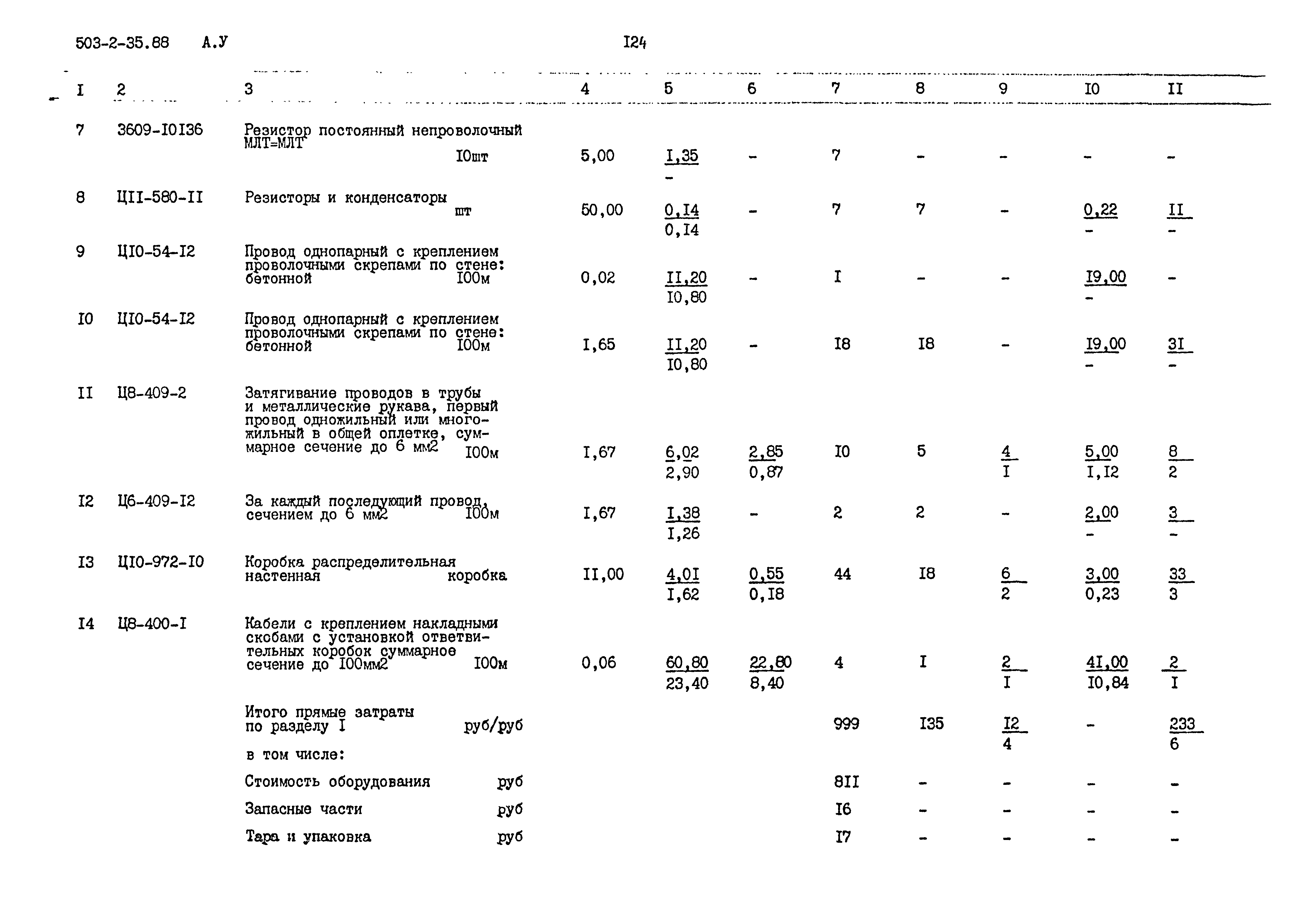 Типовой проект 503-2-35.88