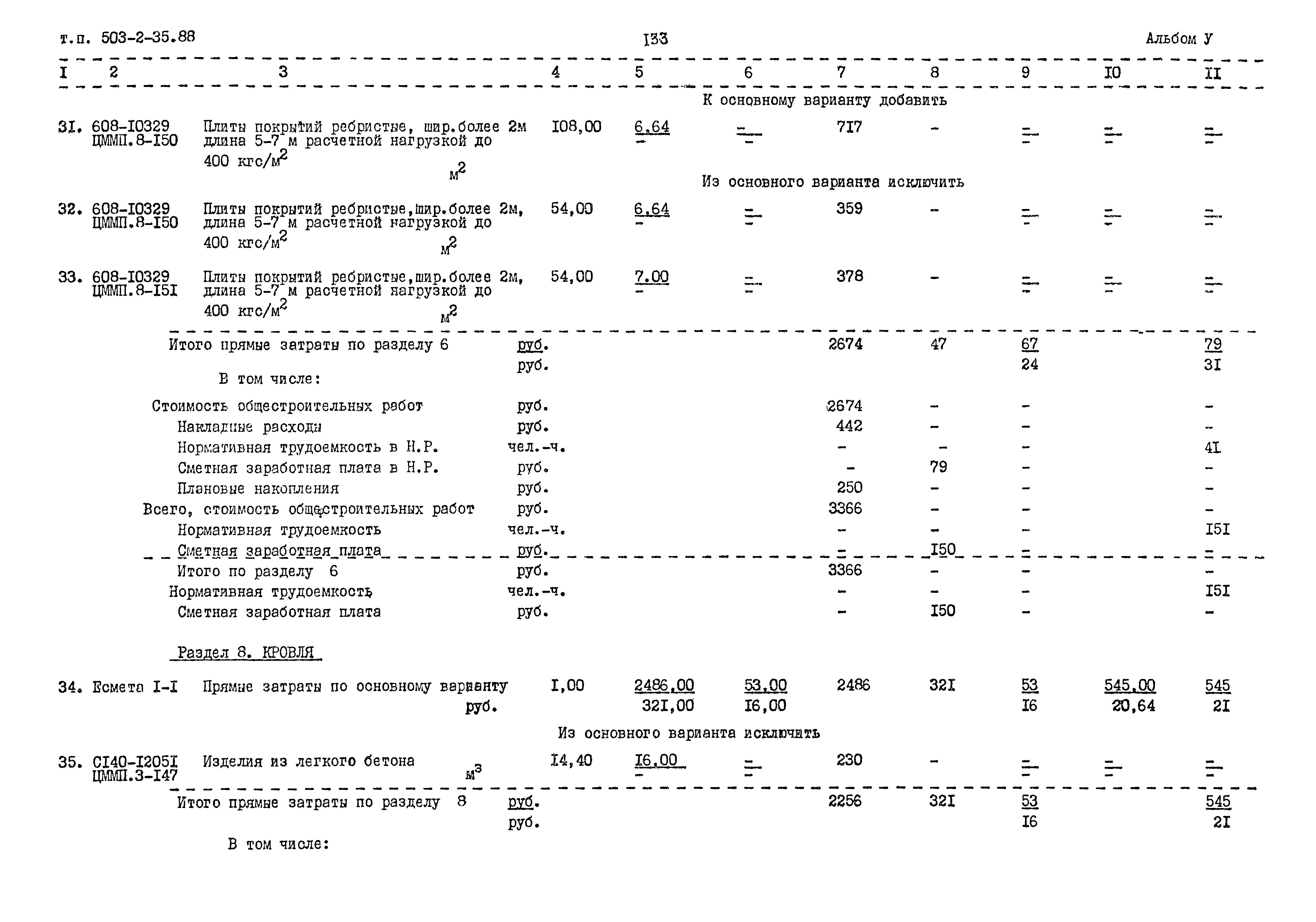 Типовой проект 503-2-35.88