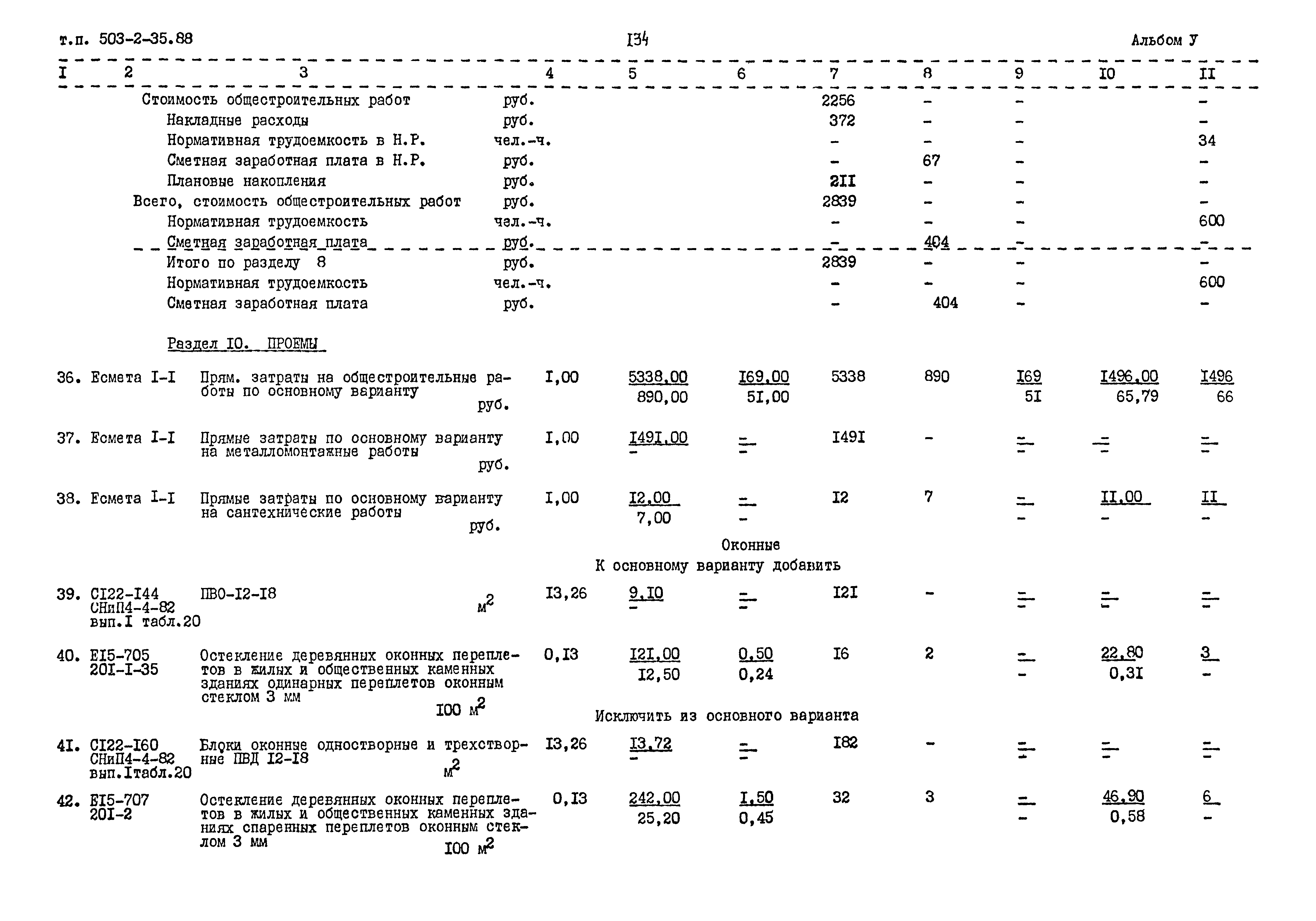 Типовой проект 503-2-35.88