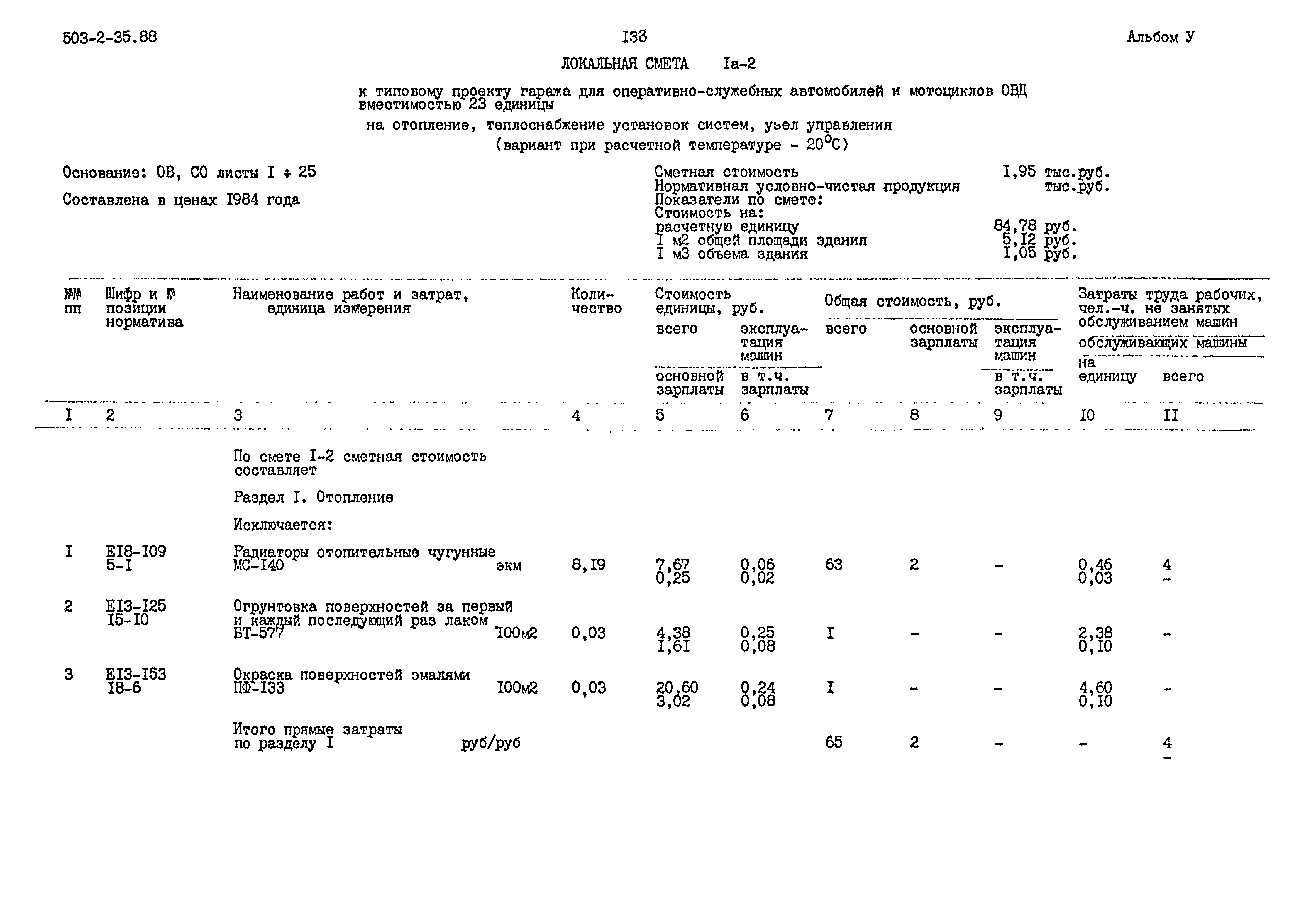 Типовой проект 503-2-35.88