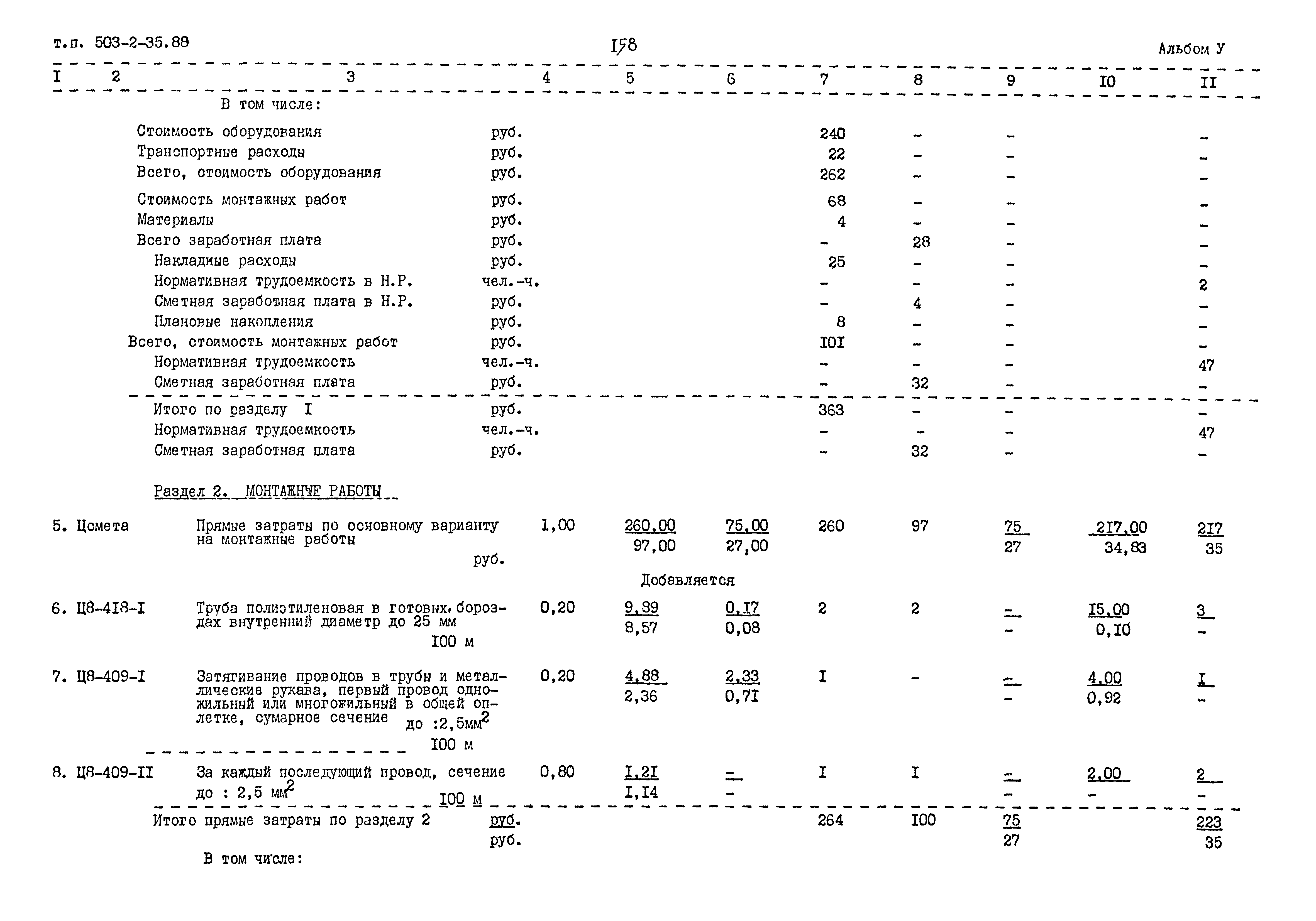 Типовой проект 503-2-35.88