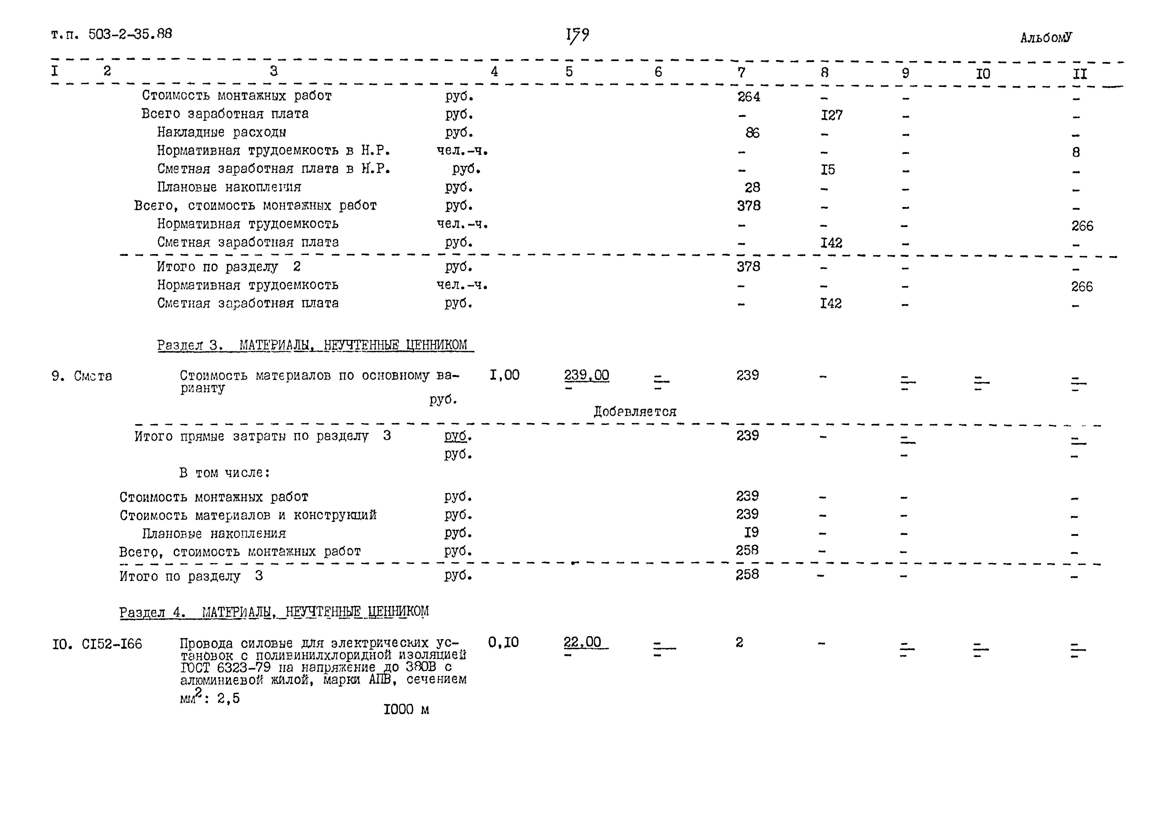 Типовой проект 503-2-35.88