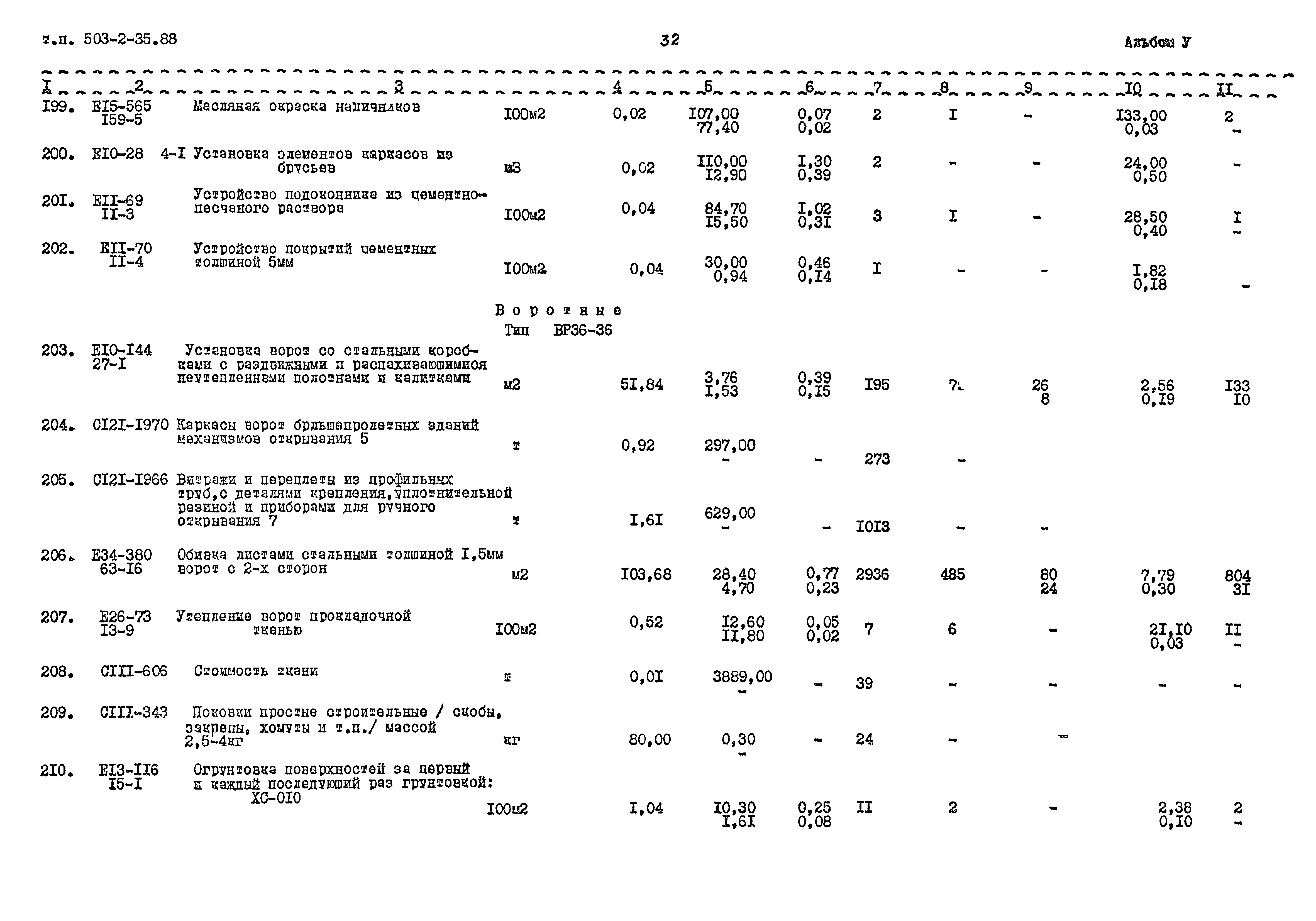 Типовой проект 503-2-35.88