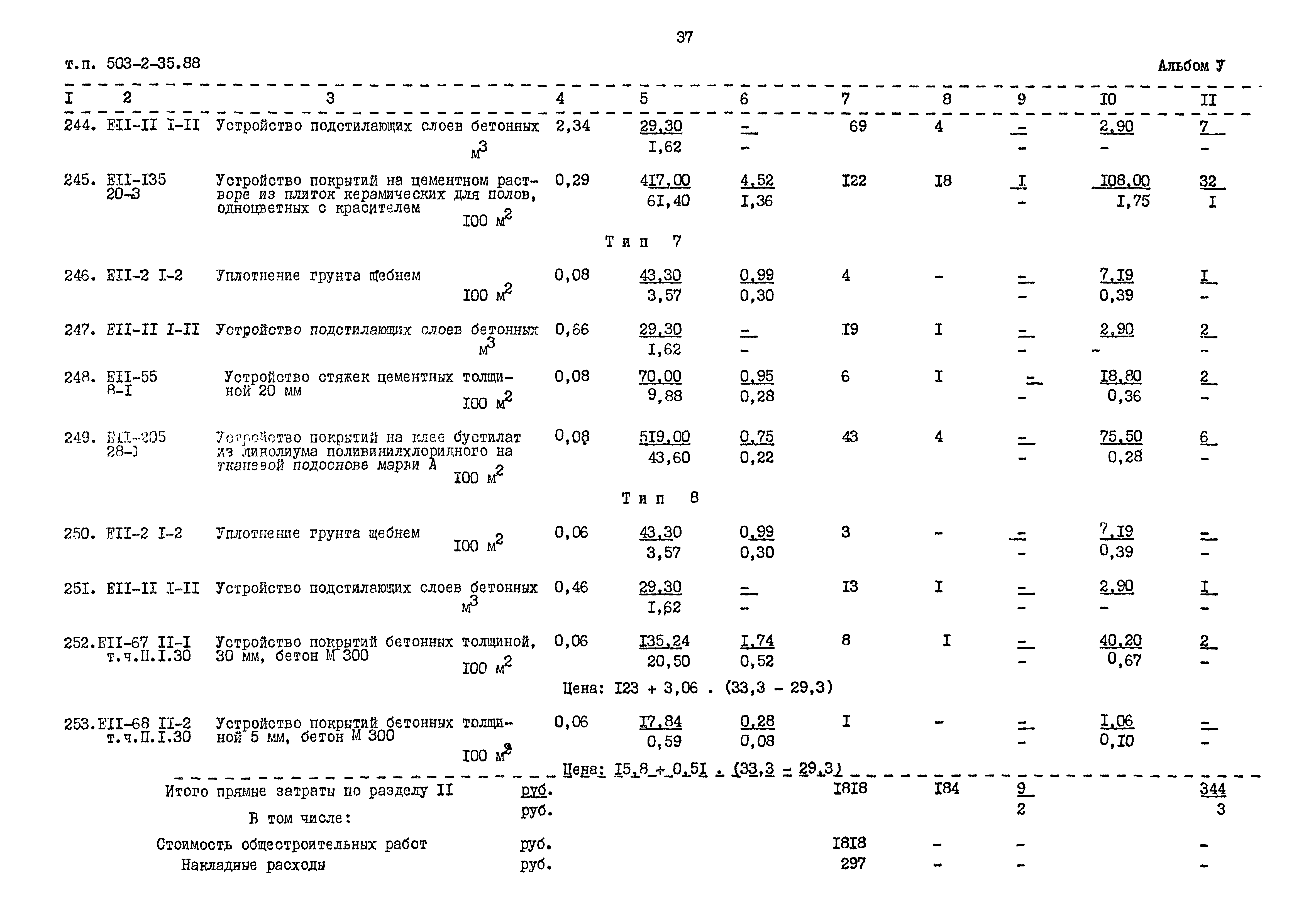 Типовой проект 503-2-35.88