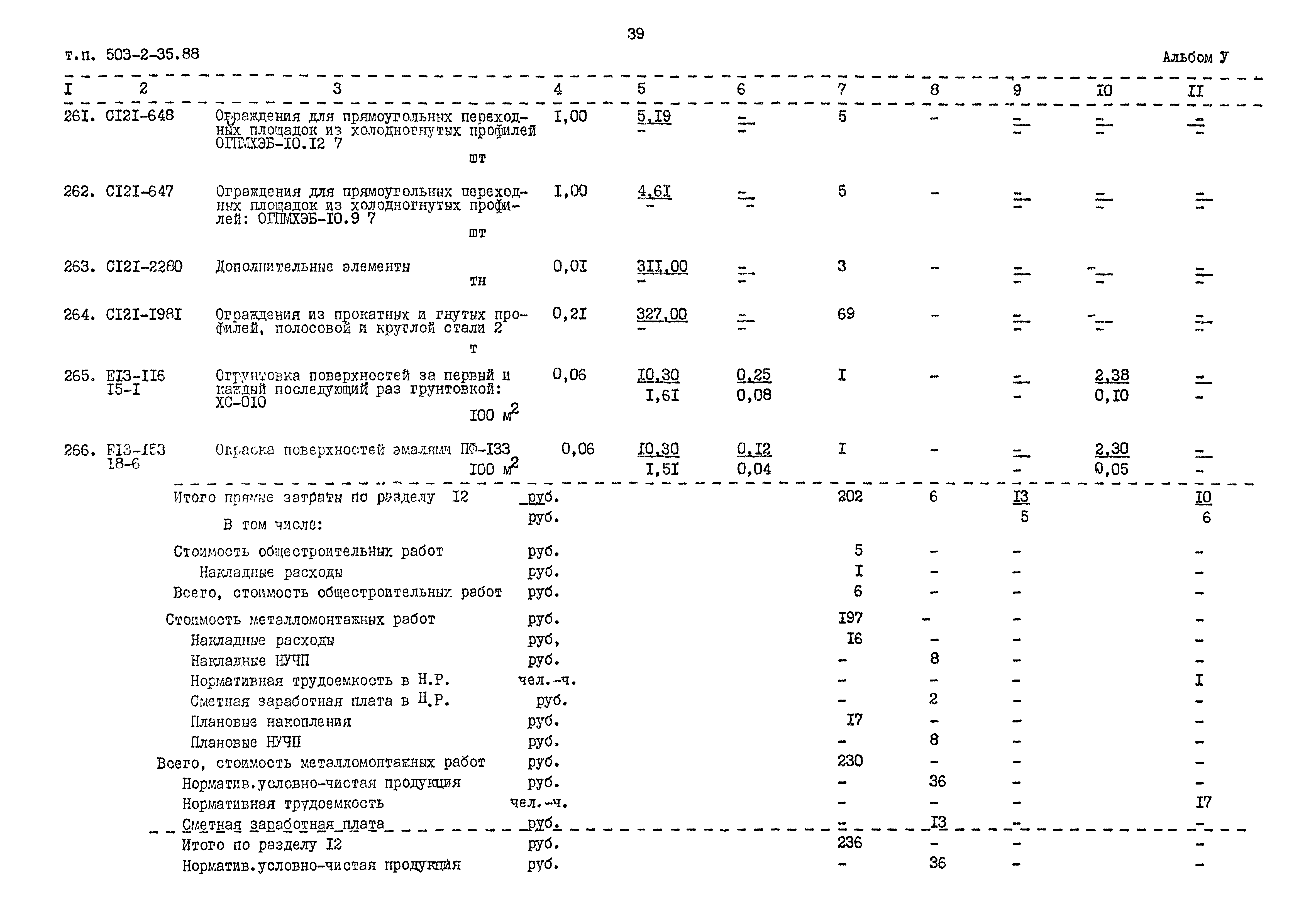 Типовой проект 503-2-35.88