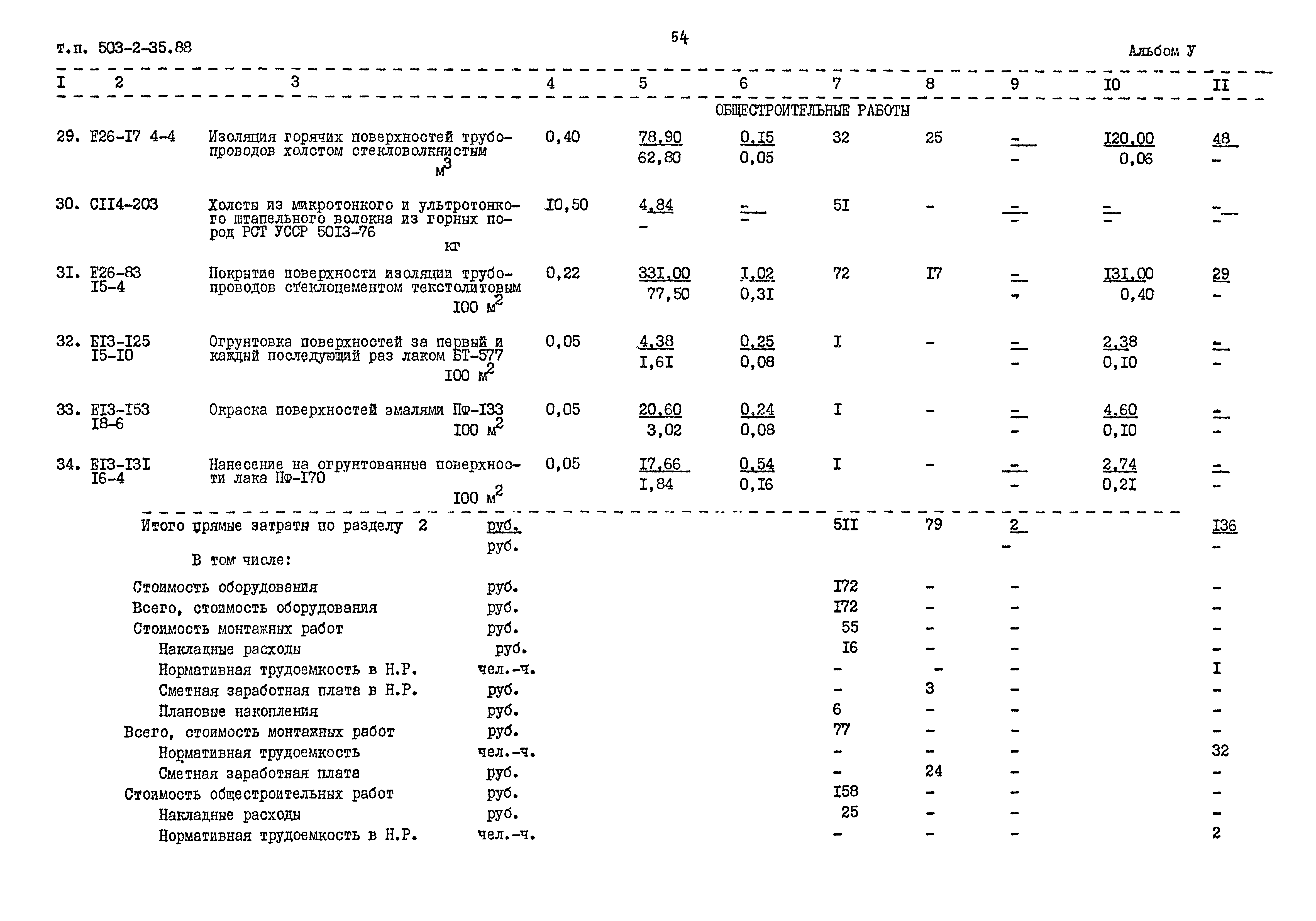 Типовой проект 503-2-35.88