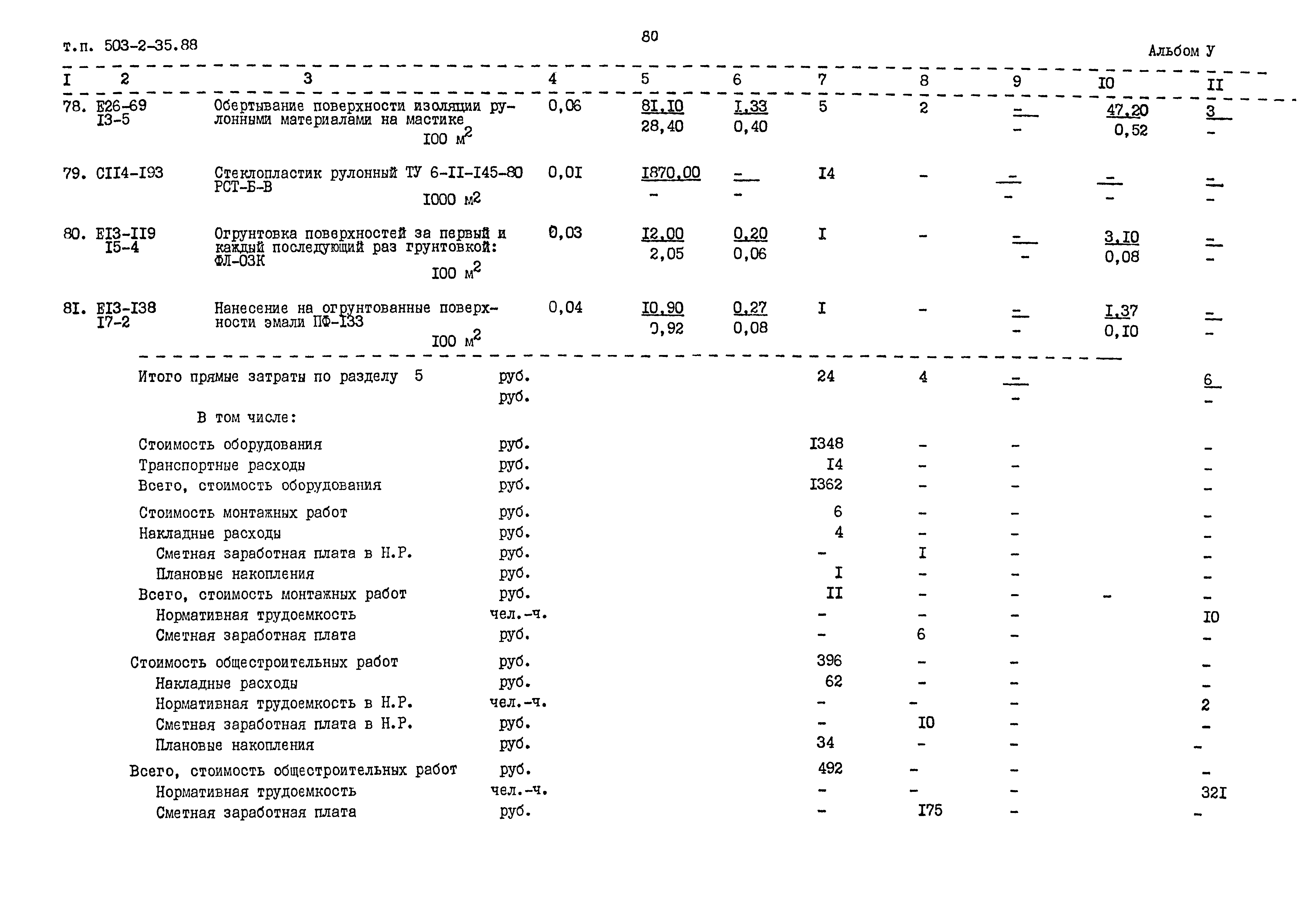 Типовой проект 503-2-35.88