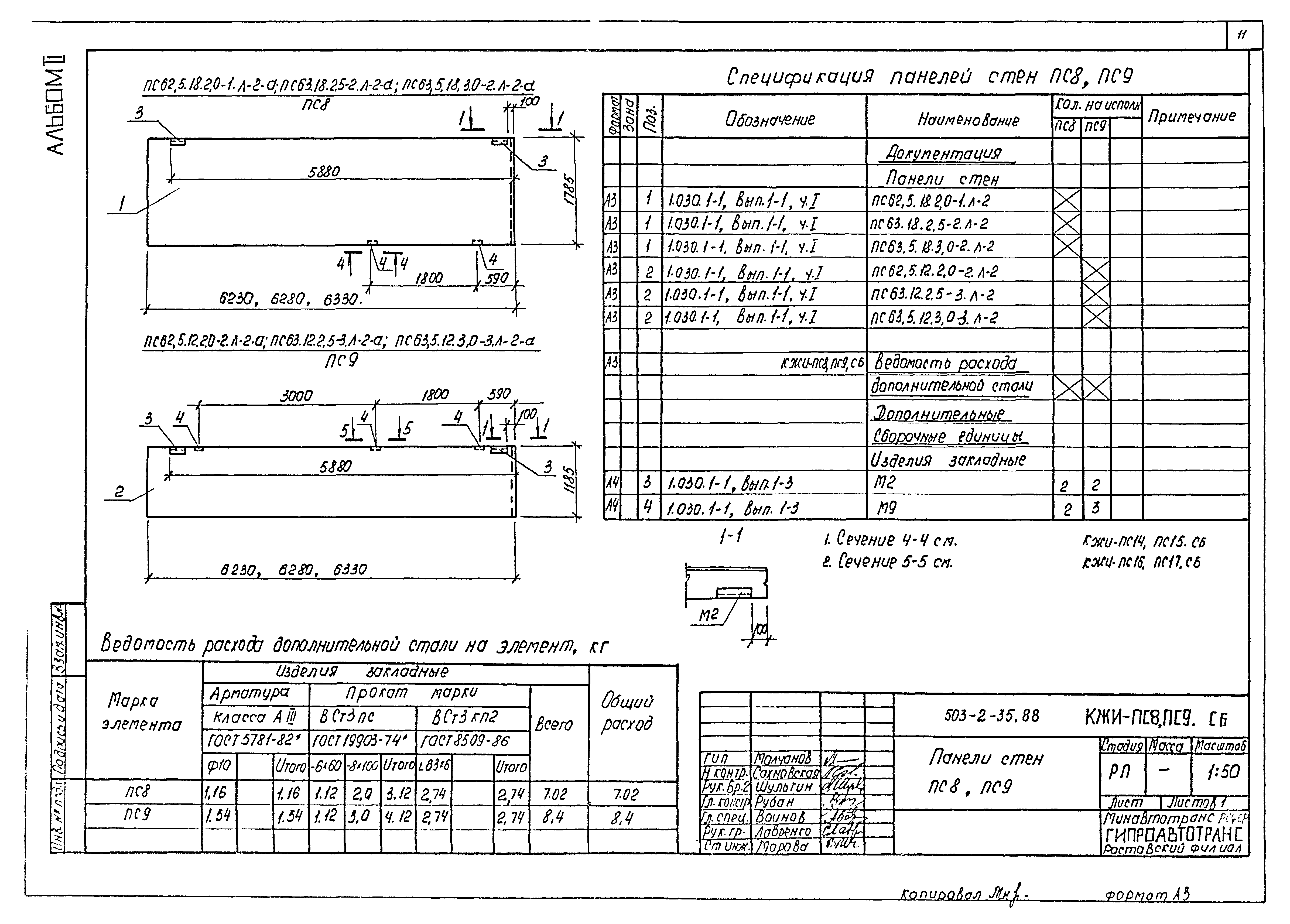 Типовой проект 503-2-35.88