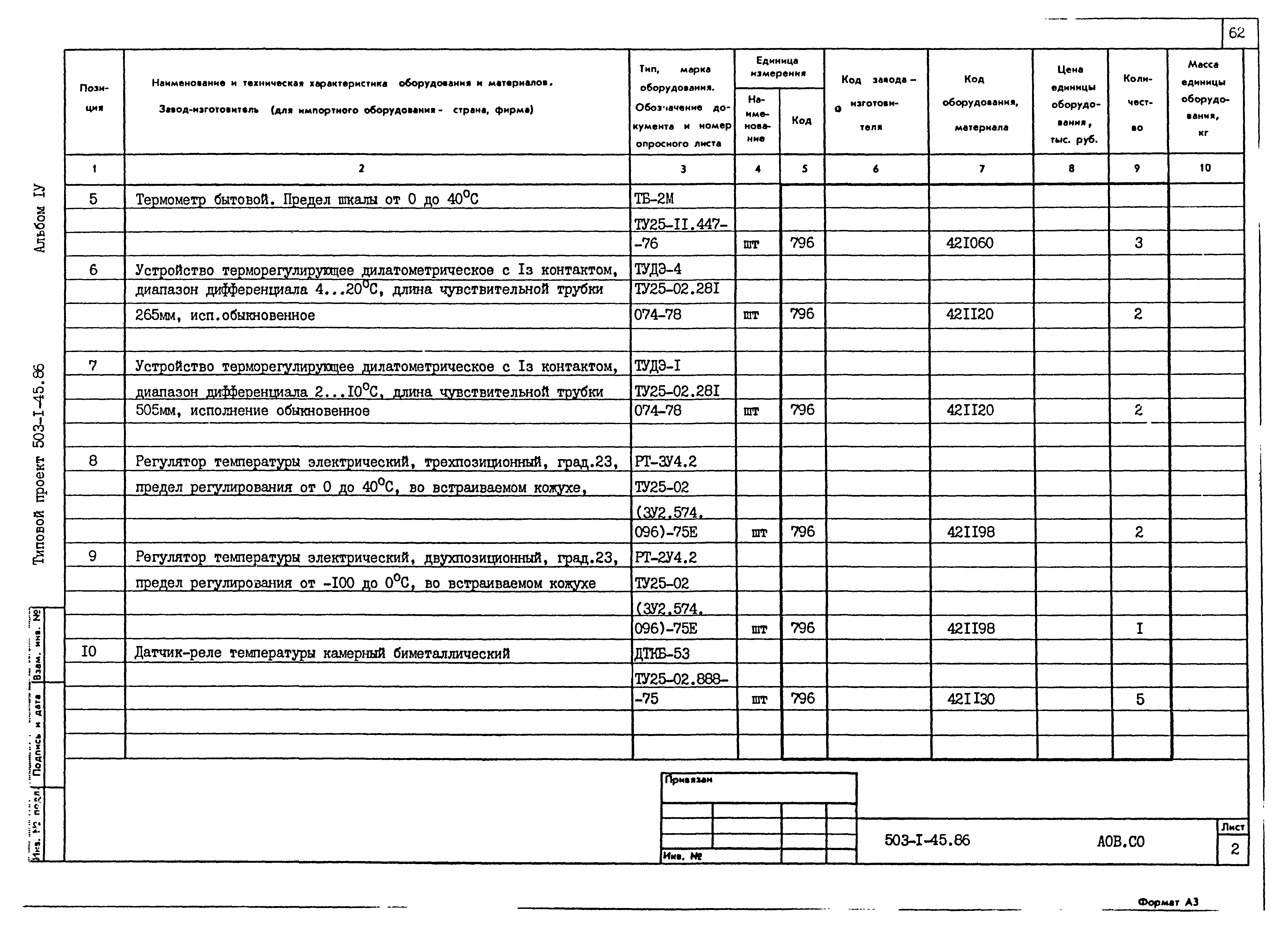 Типовой проект 503-1-45.86