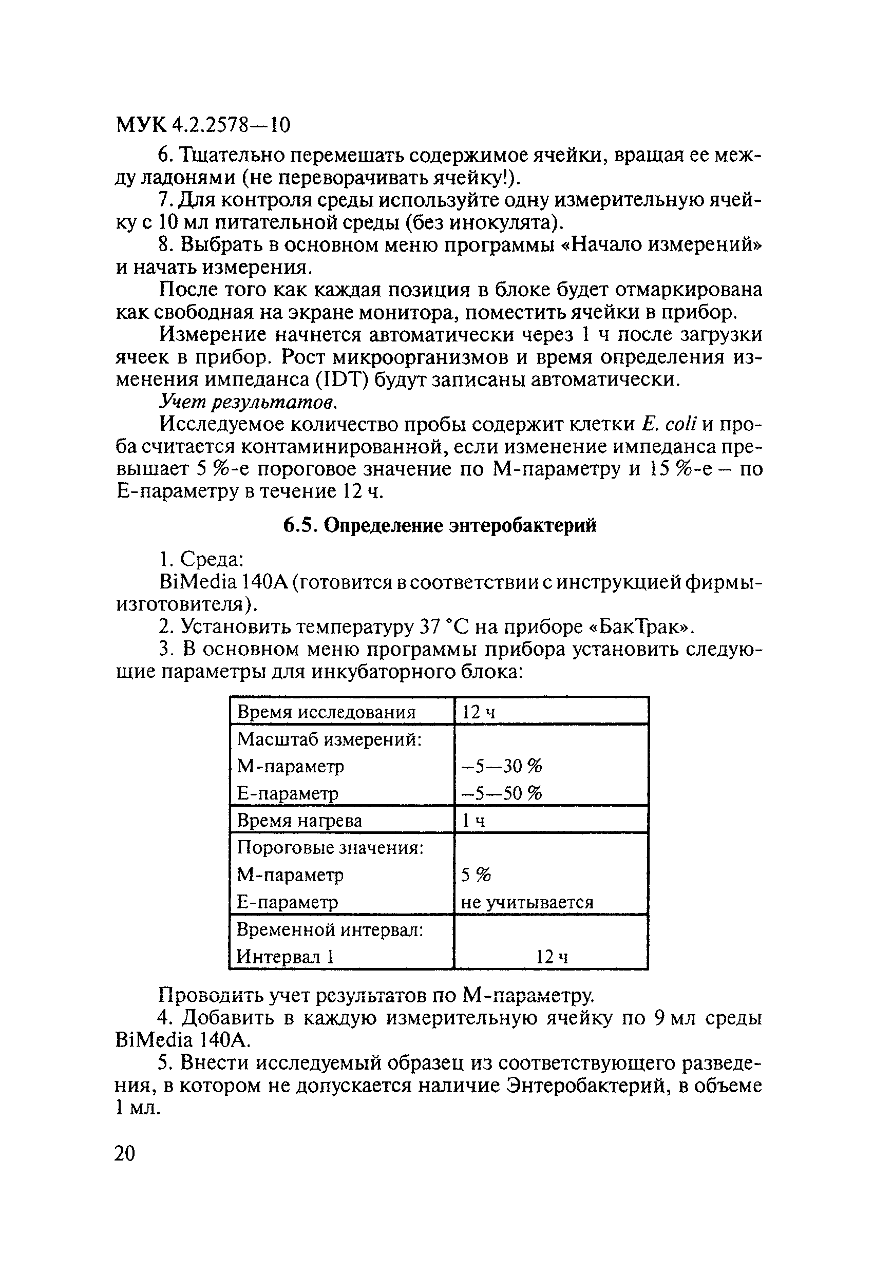 МУК 4.2.2578-10