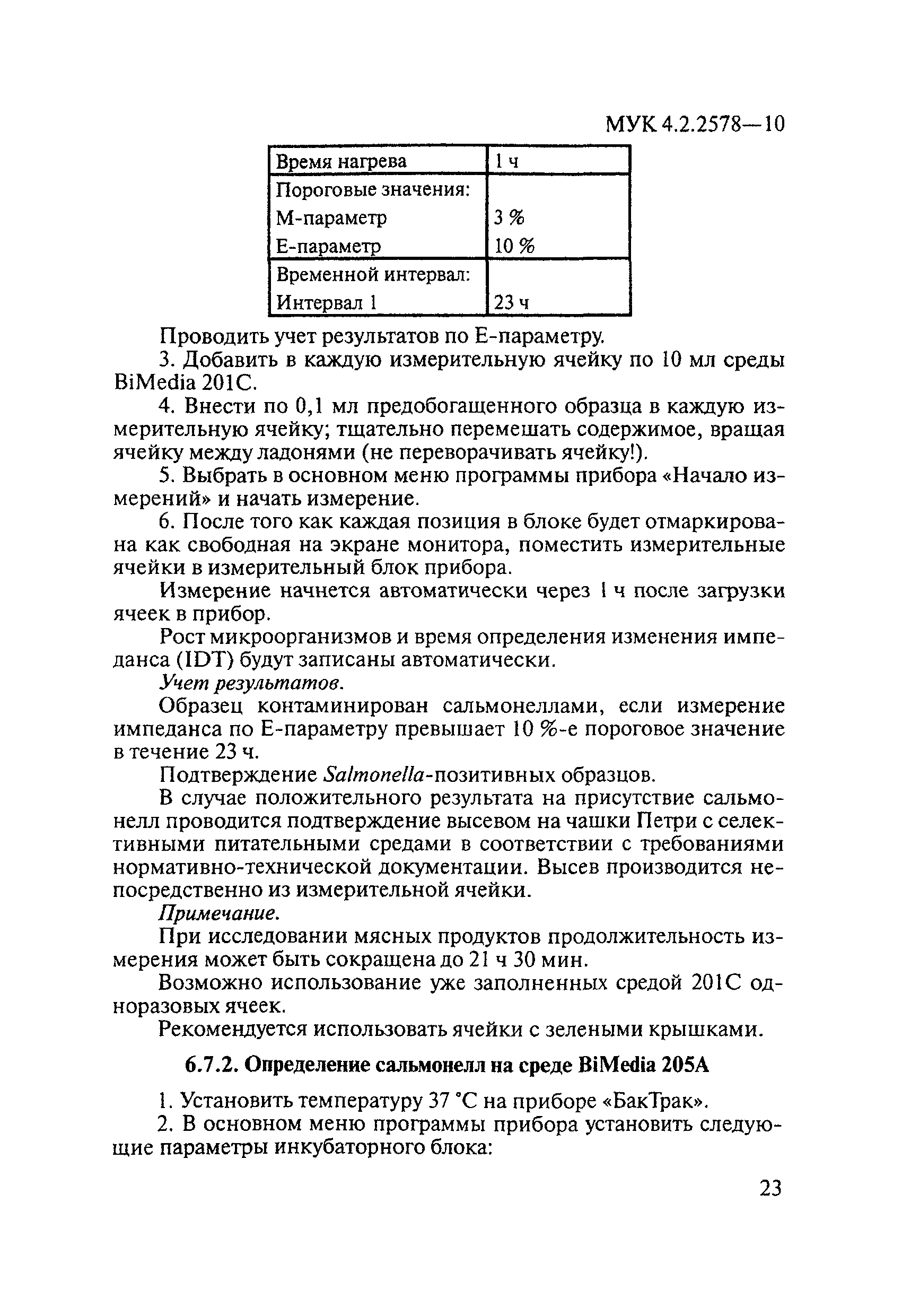 МУК 4.2.2578-10
