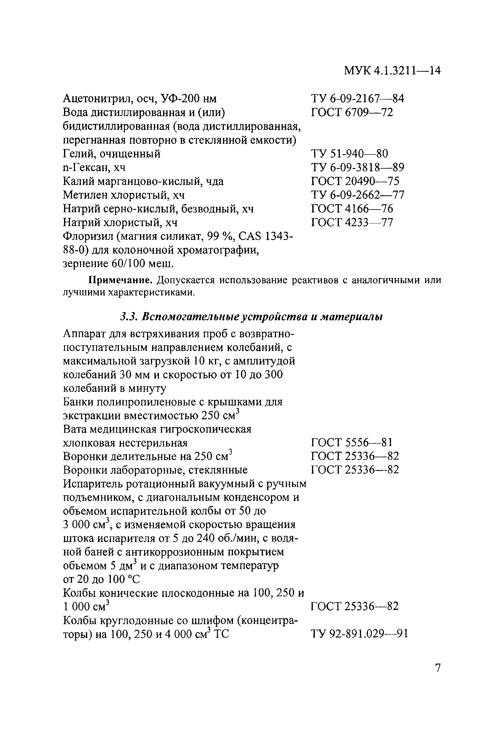 МУК 4.1.3211-14