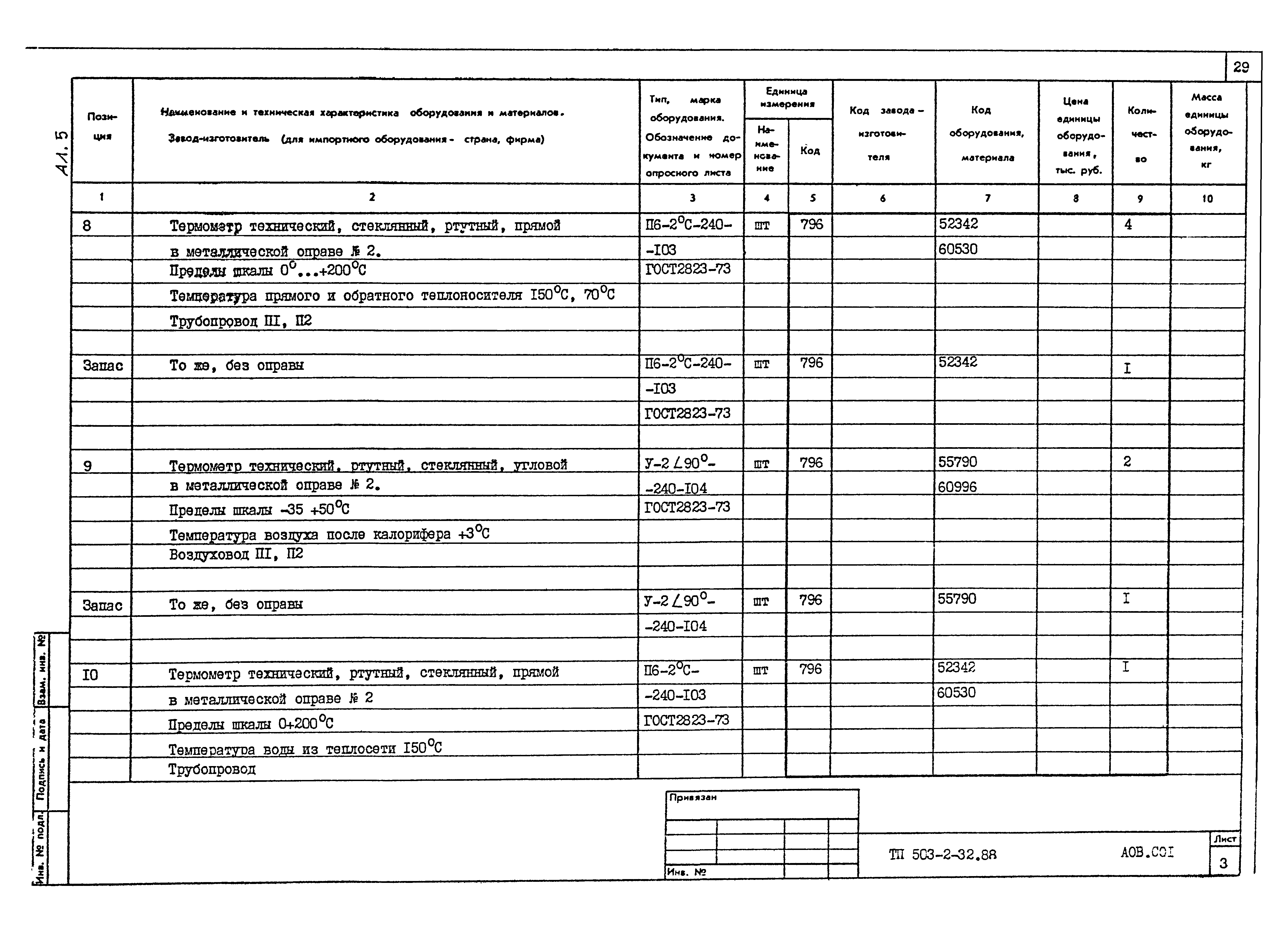 Типовой проект 503-2-32.88