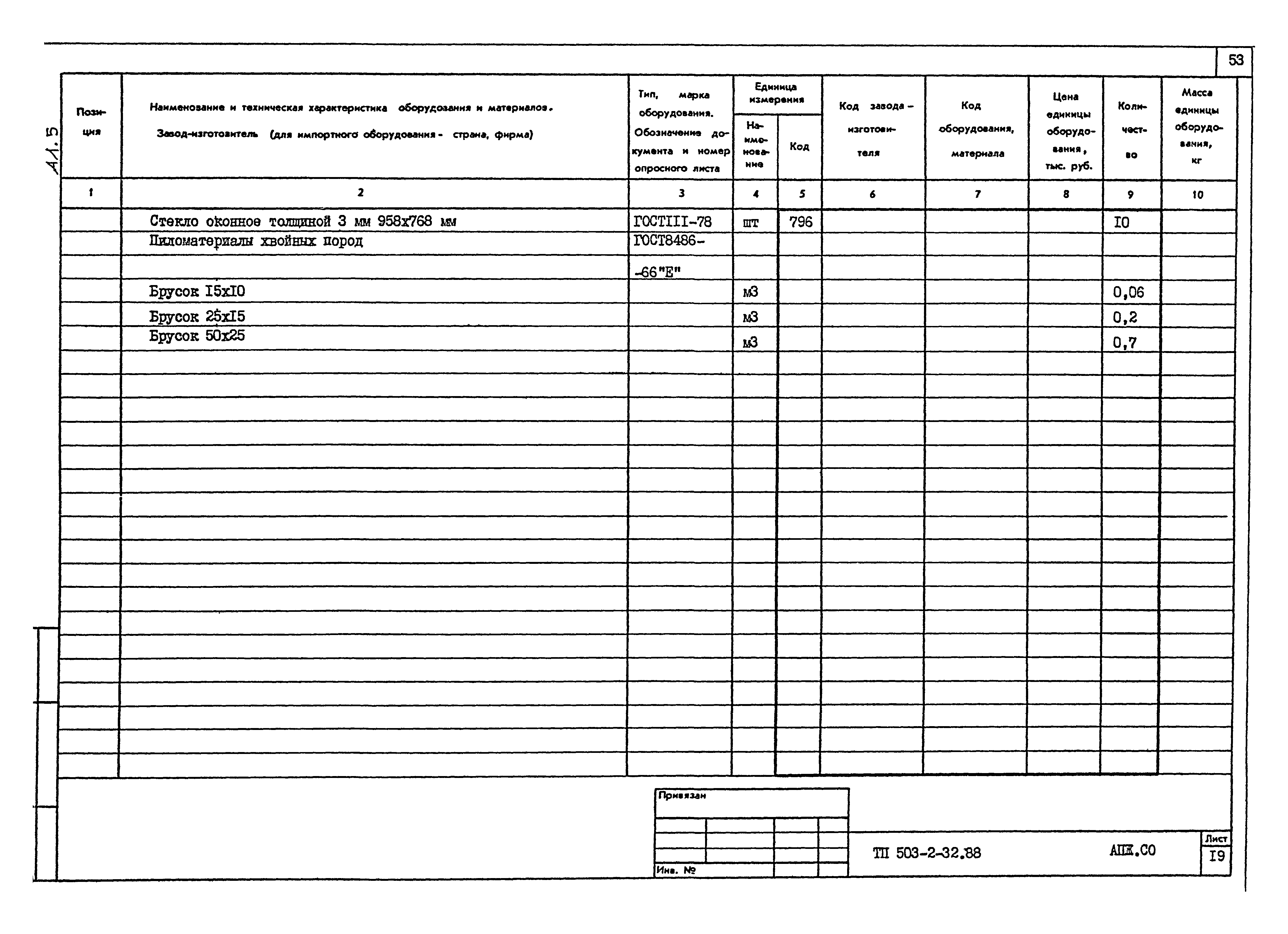 Типовой проект 503-2-32.88