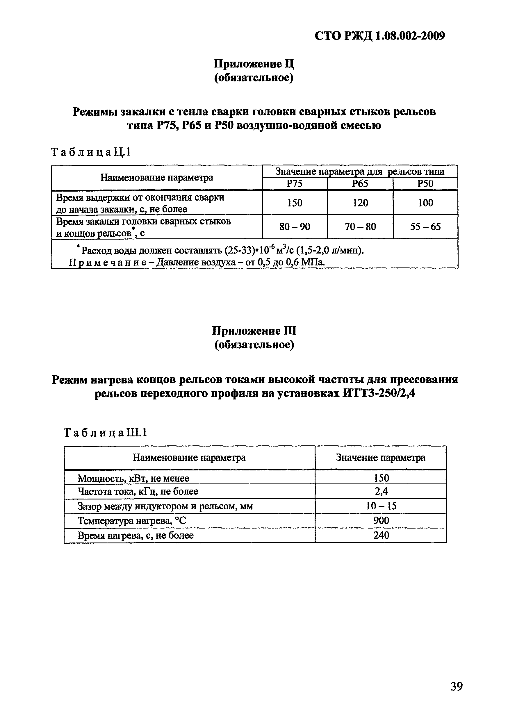 СТО РЖД 1.08.002-2009