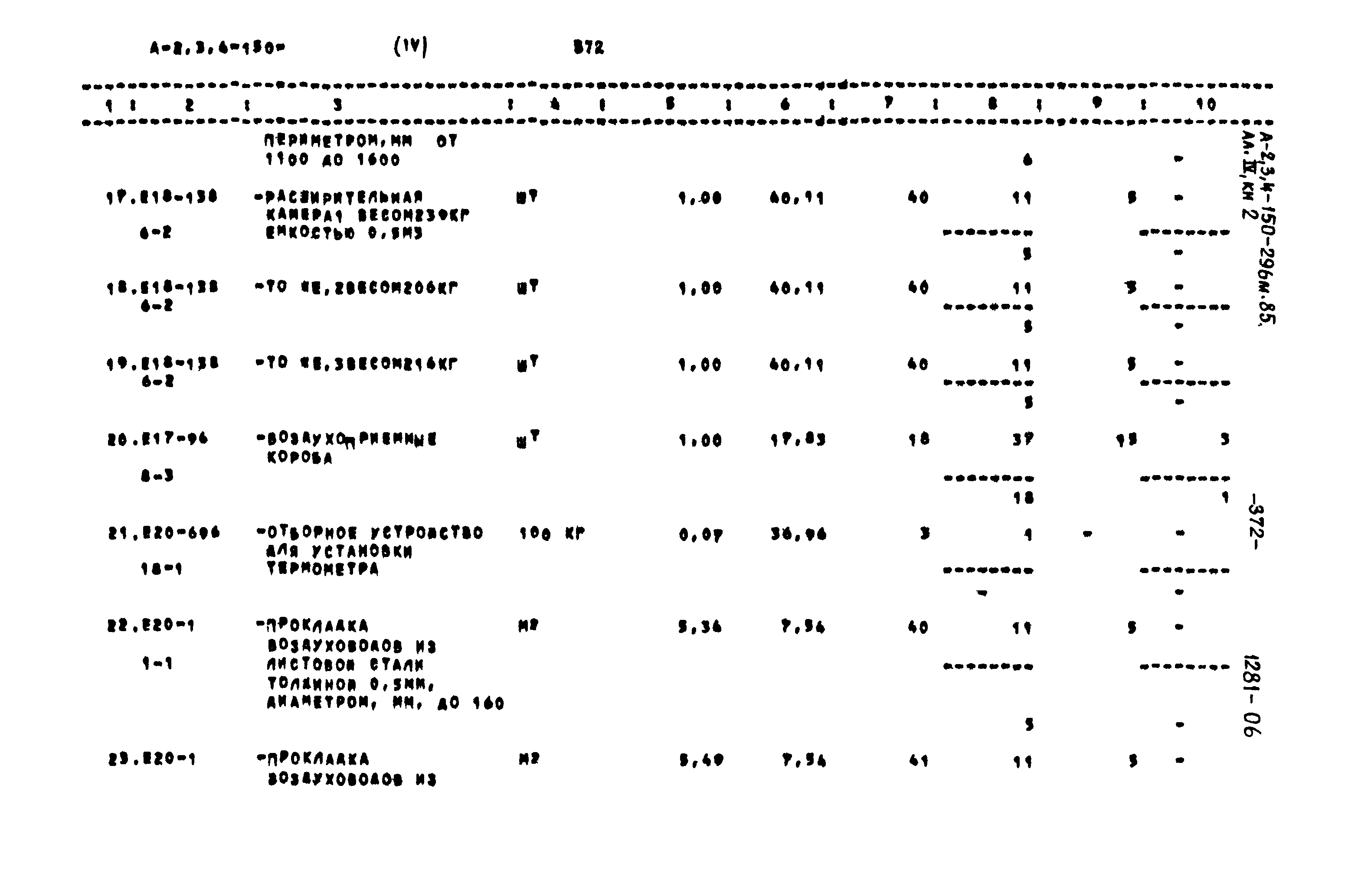 Типовой проект А-II,III,IV-150-296м.85