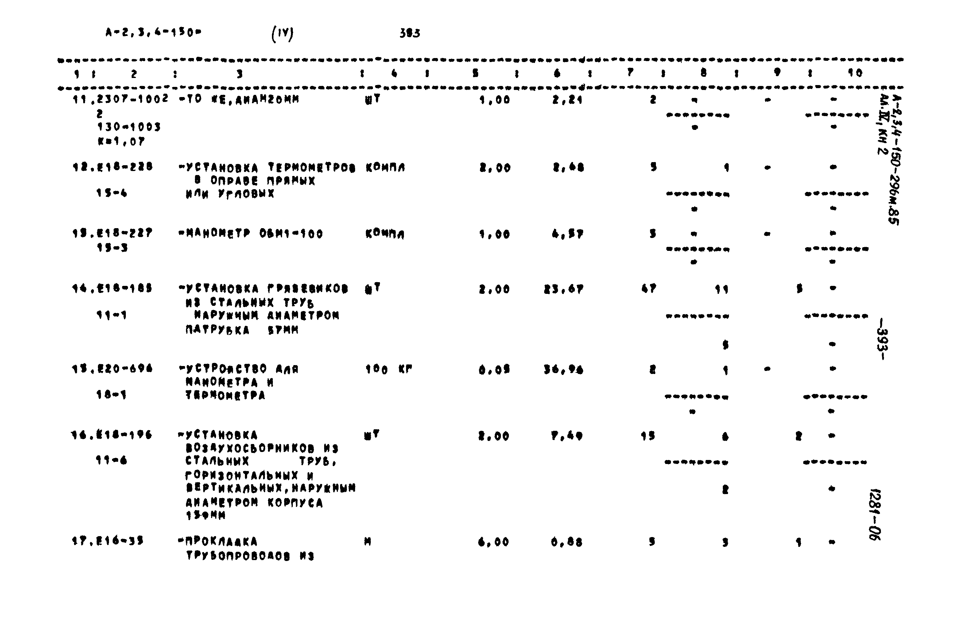 Типовой проект А-II,III,IV-150-296м.85