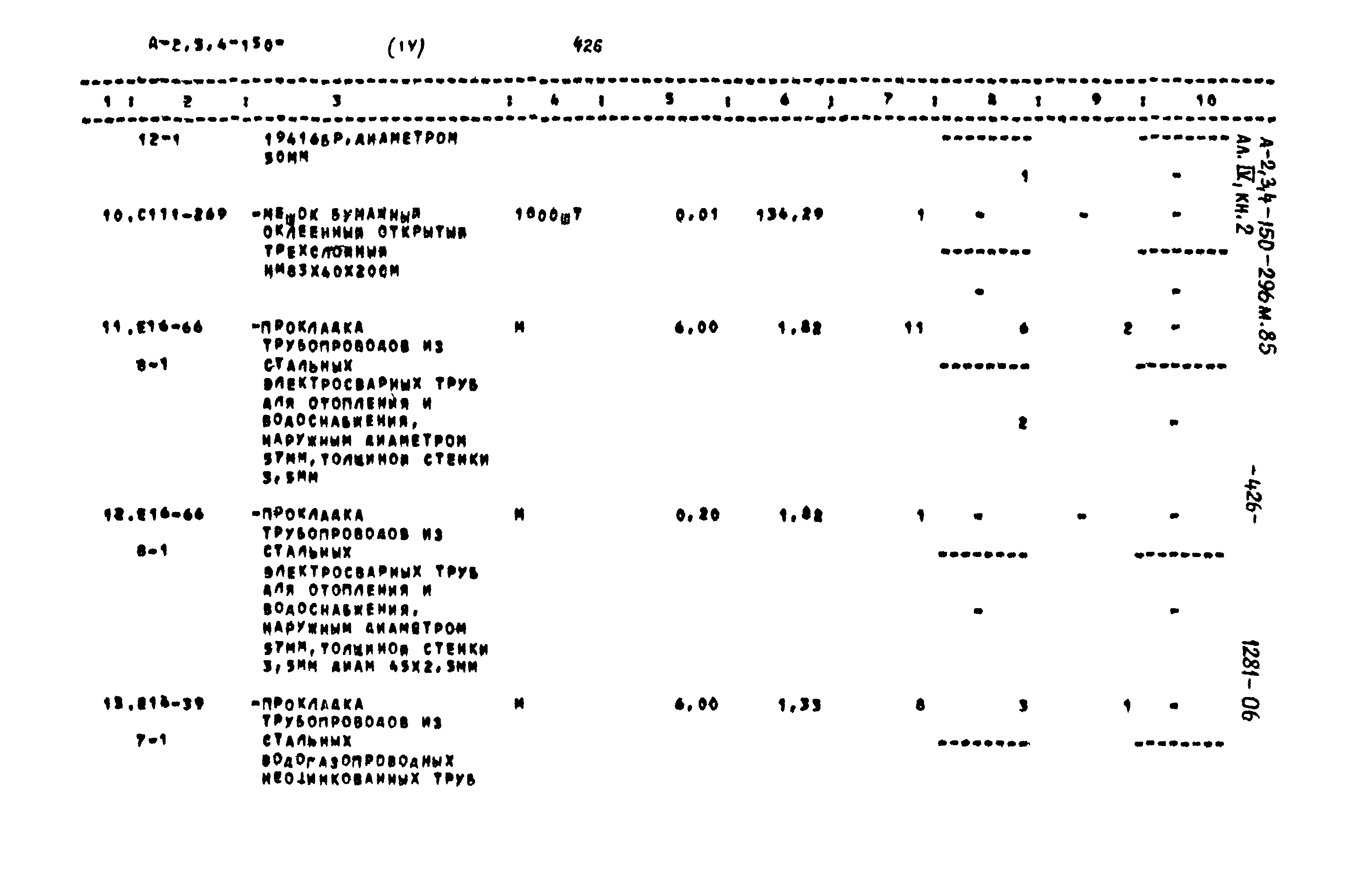 Типовой проект А-II,III,IV-150-296м.85