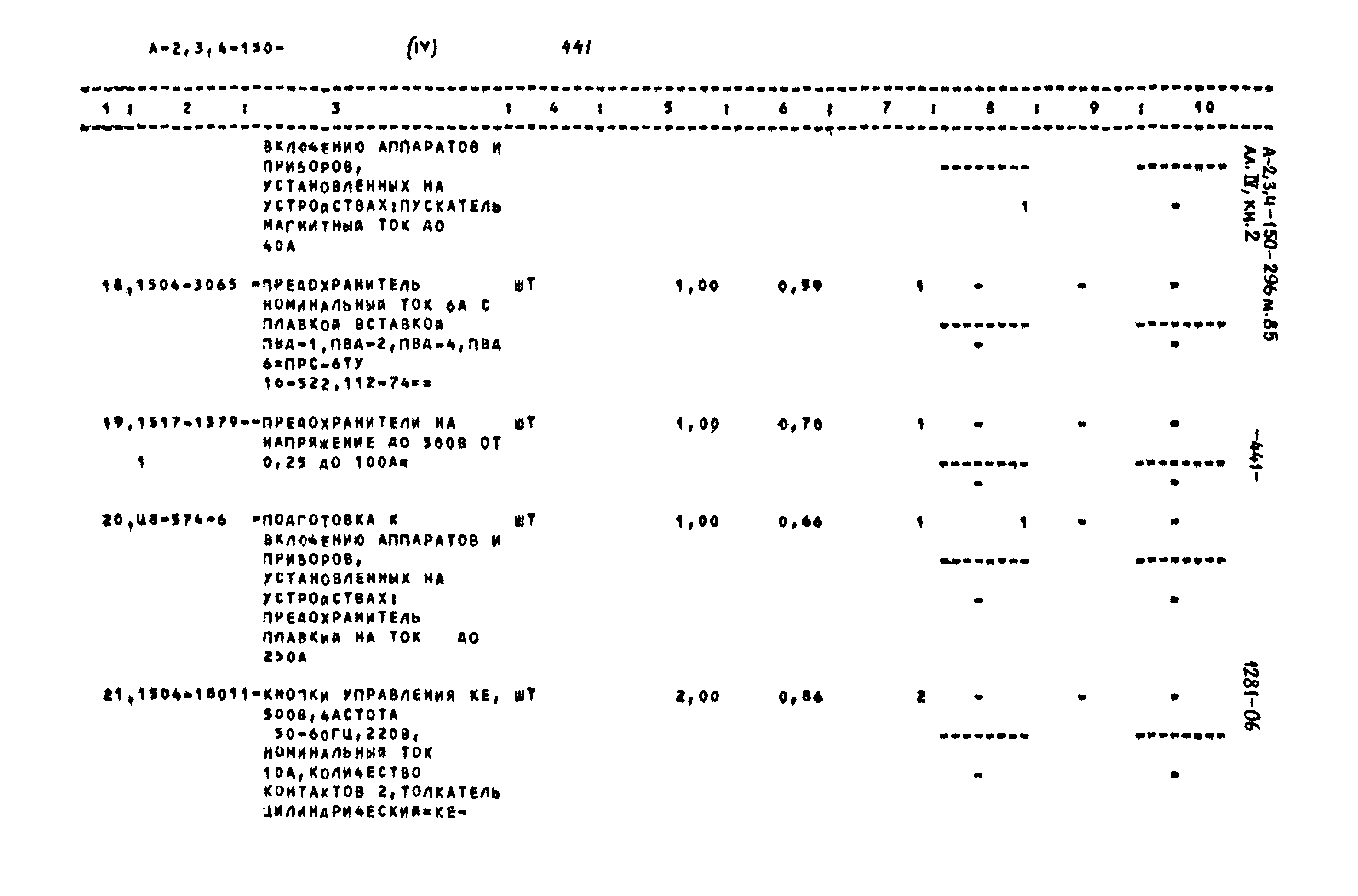 Типовой проект А-II,III,IV-150-296м.85