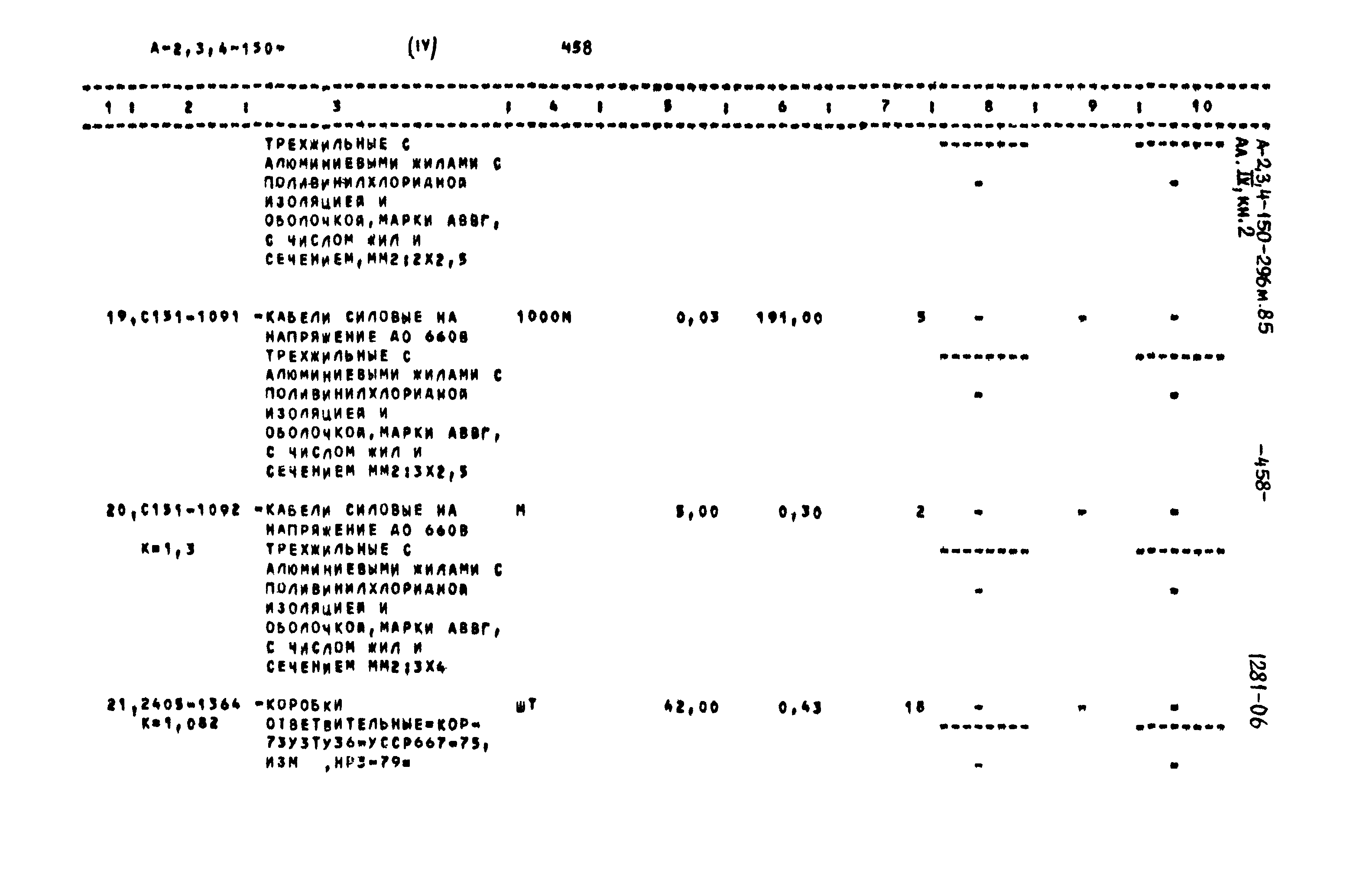 Типовой проект А-II,III,IV-150-296м.85
