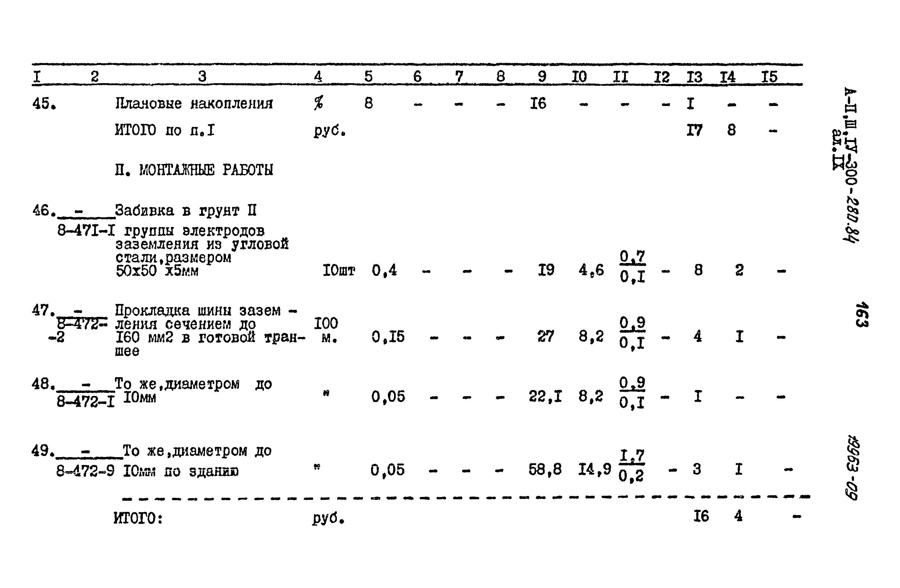 Типовой проект А-II,III,IV-300-280.84