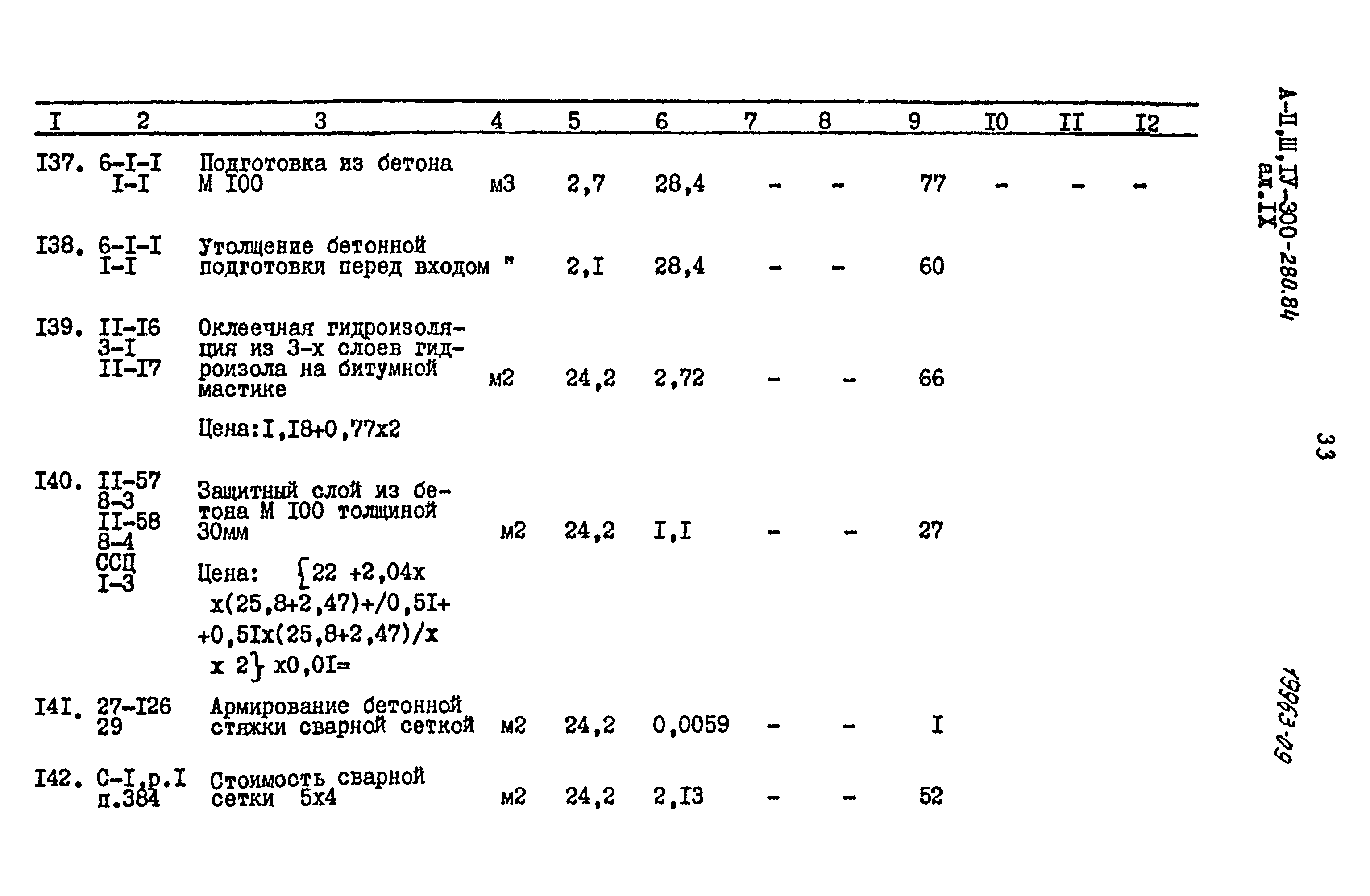 Типовой проект А-II,III,IV-300-280.84