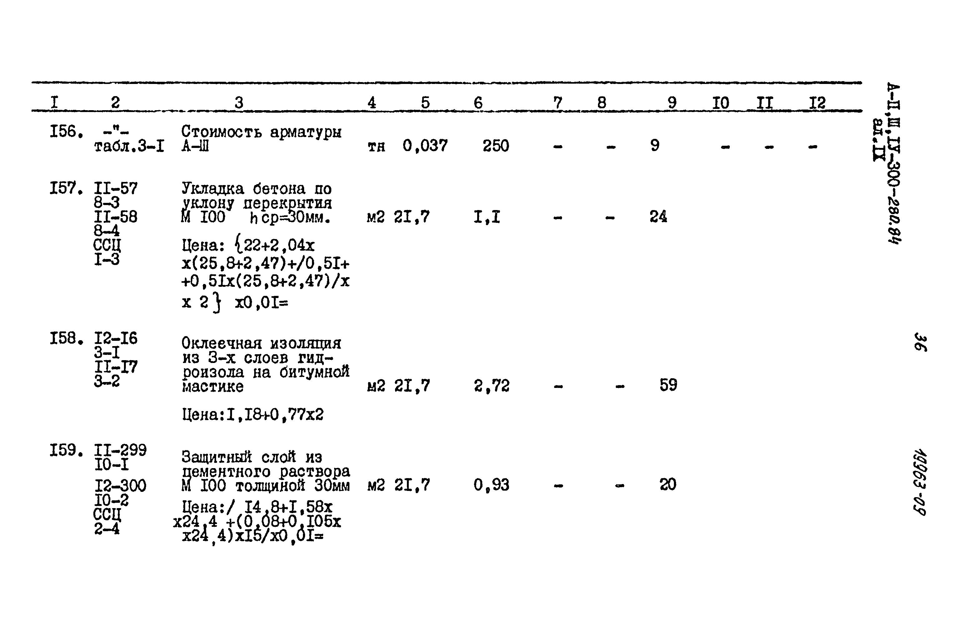 Типовой проект А-II,III,IV-300-280.84