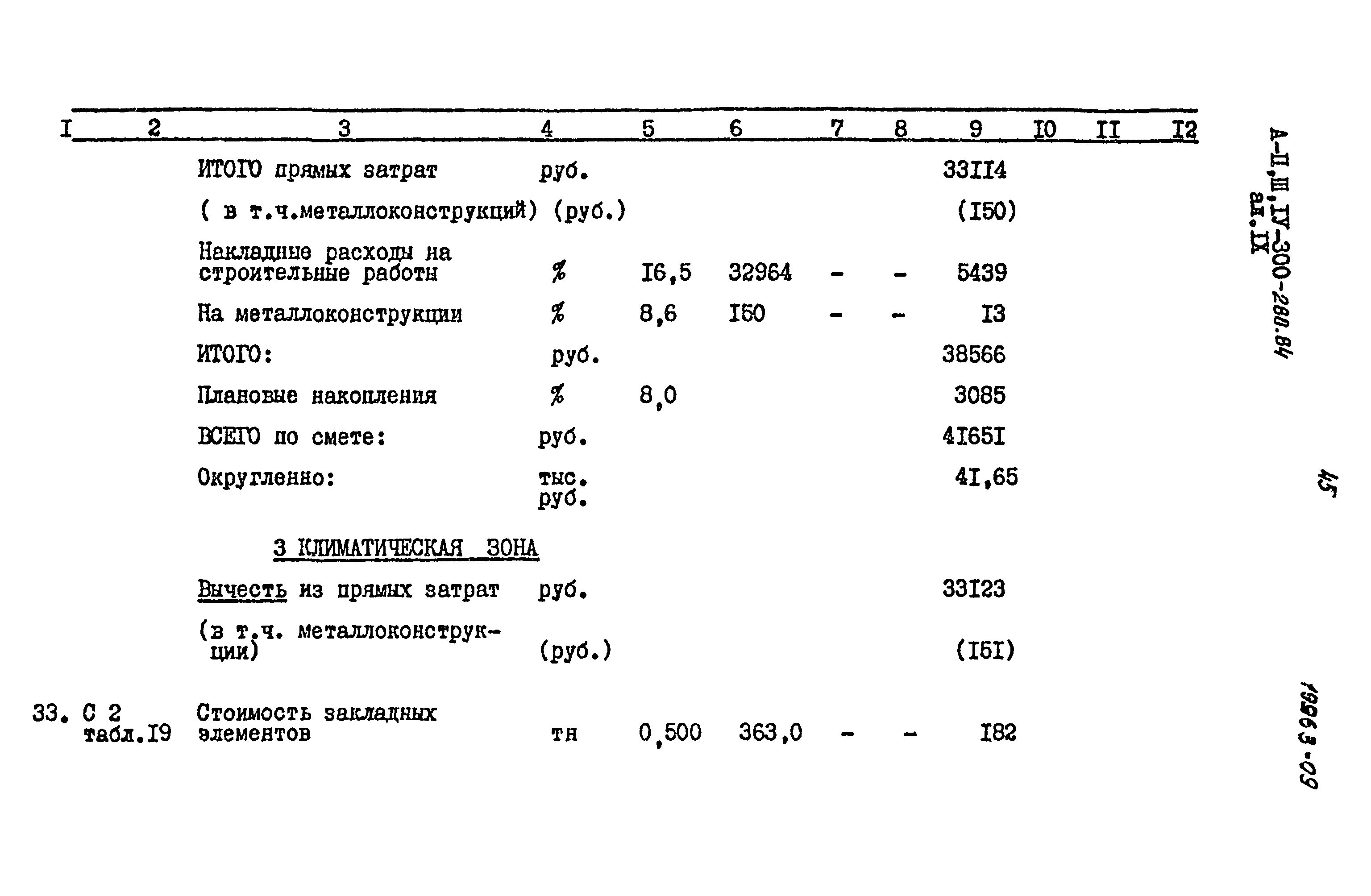 Типовой проект А-II,III,IV-300-280.84