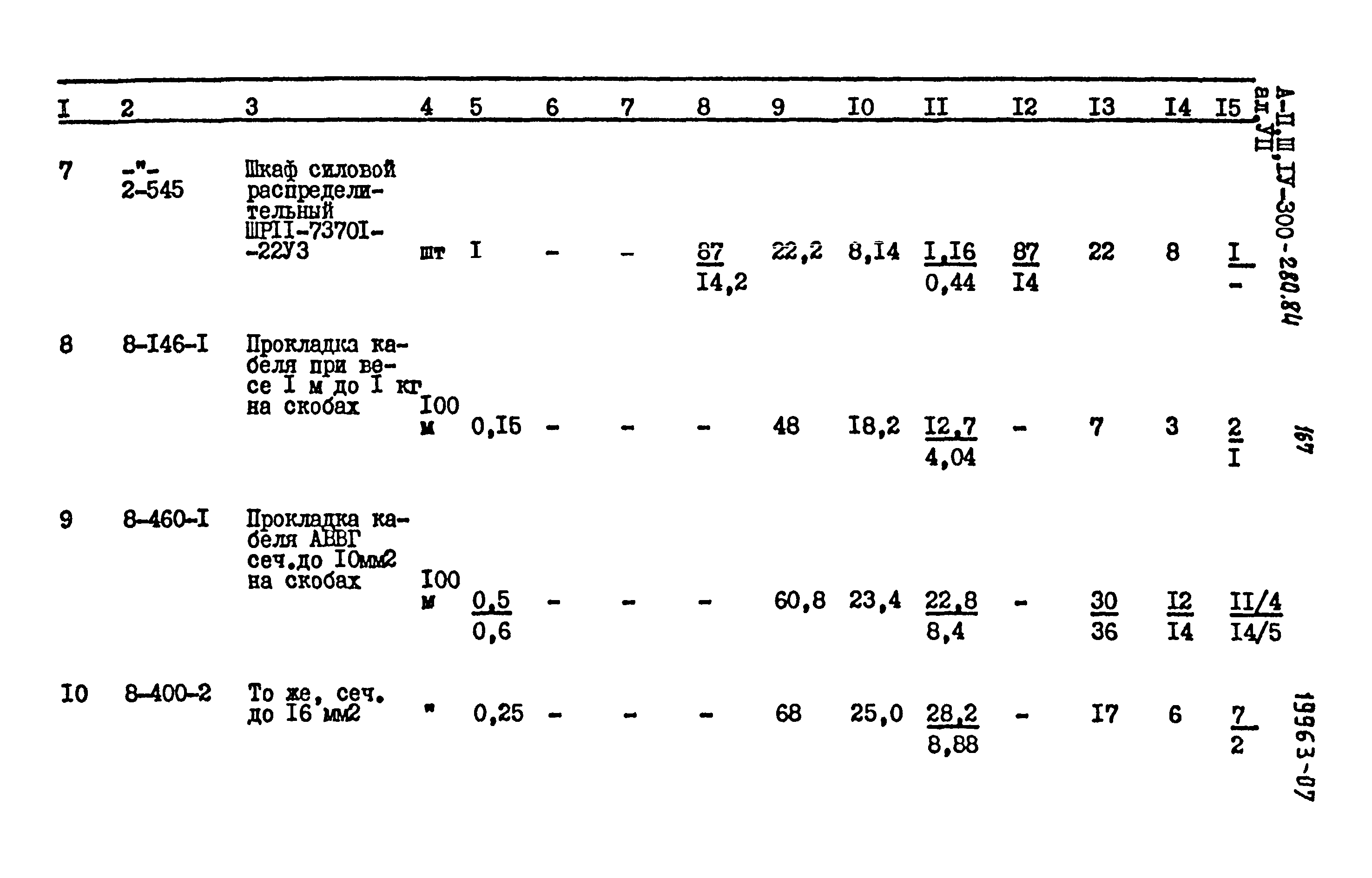 Типовой проект А-II,III,IV-300-280.84