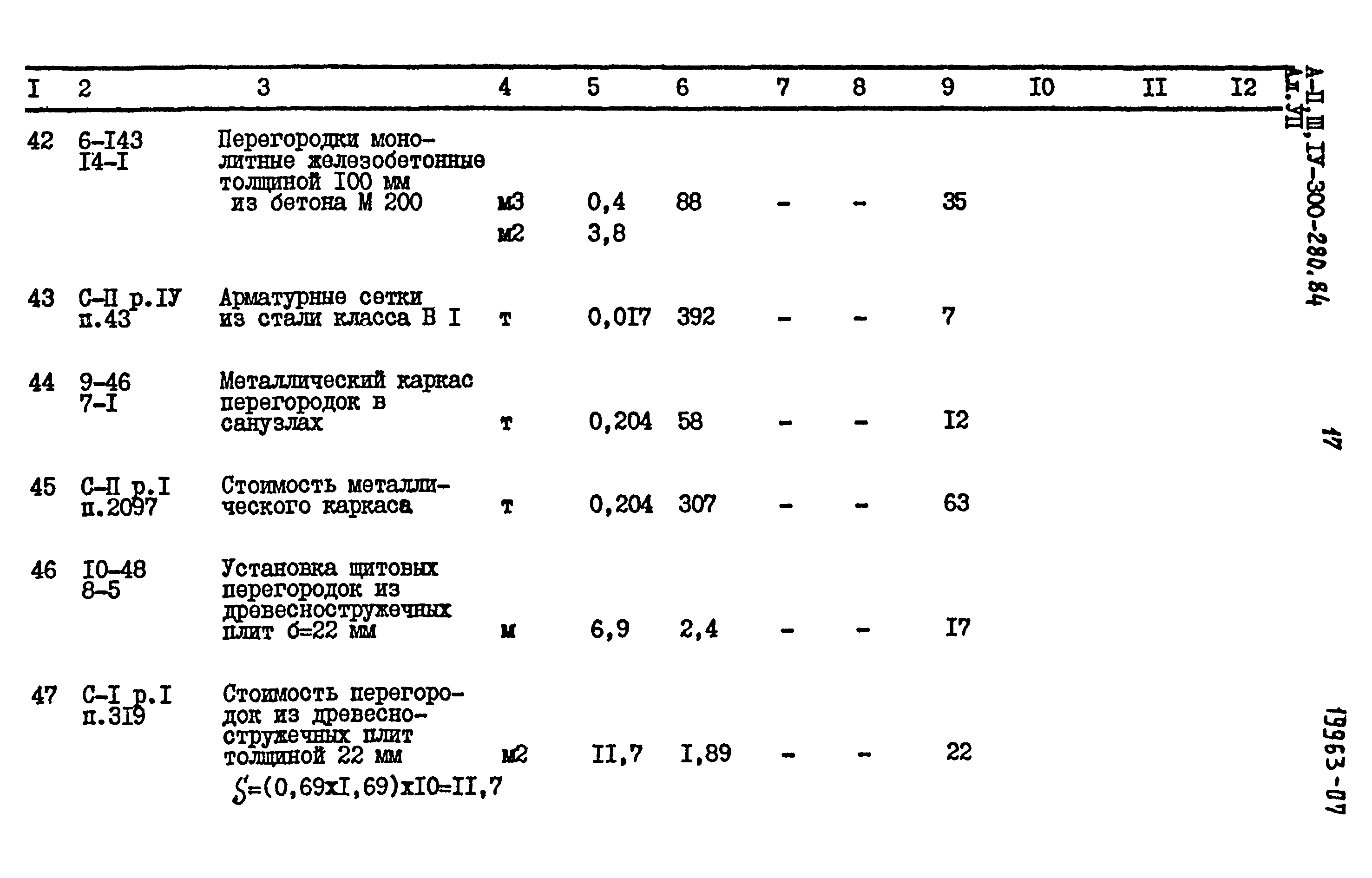 Типовой проект А-II,III,IV-300-280.84