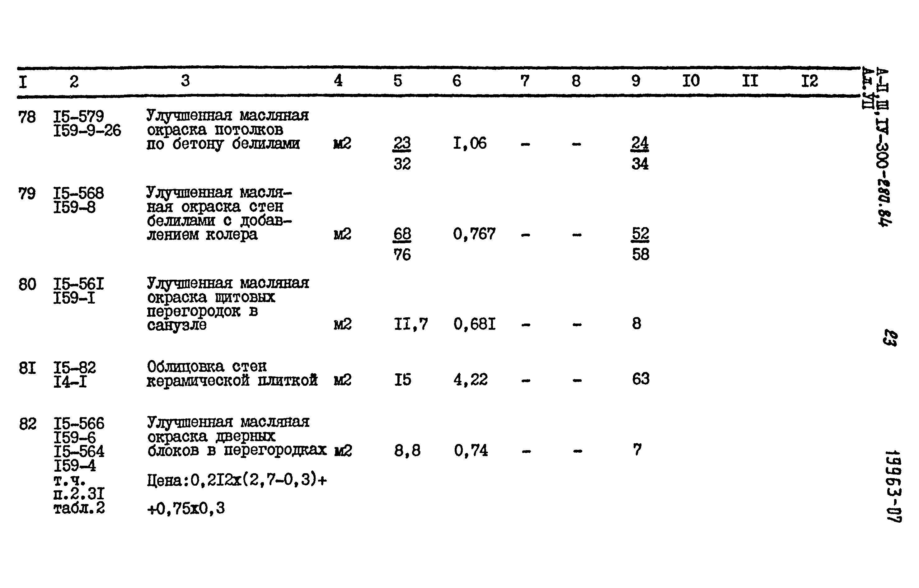 Типовой проект А-II,III,IV-300-280.84