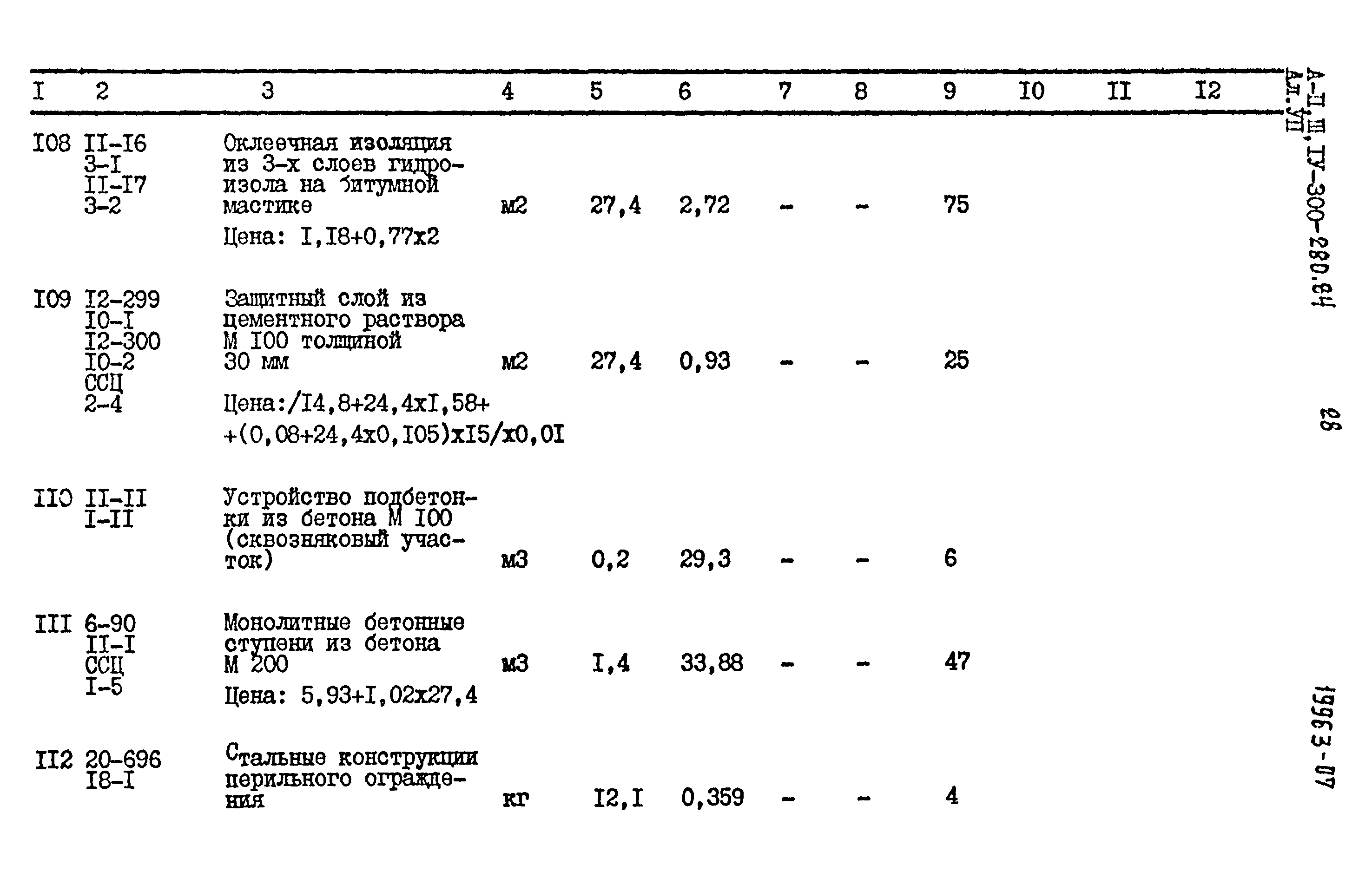 Типовой проект А-II,III,IV-300-280.84