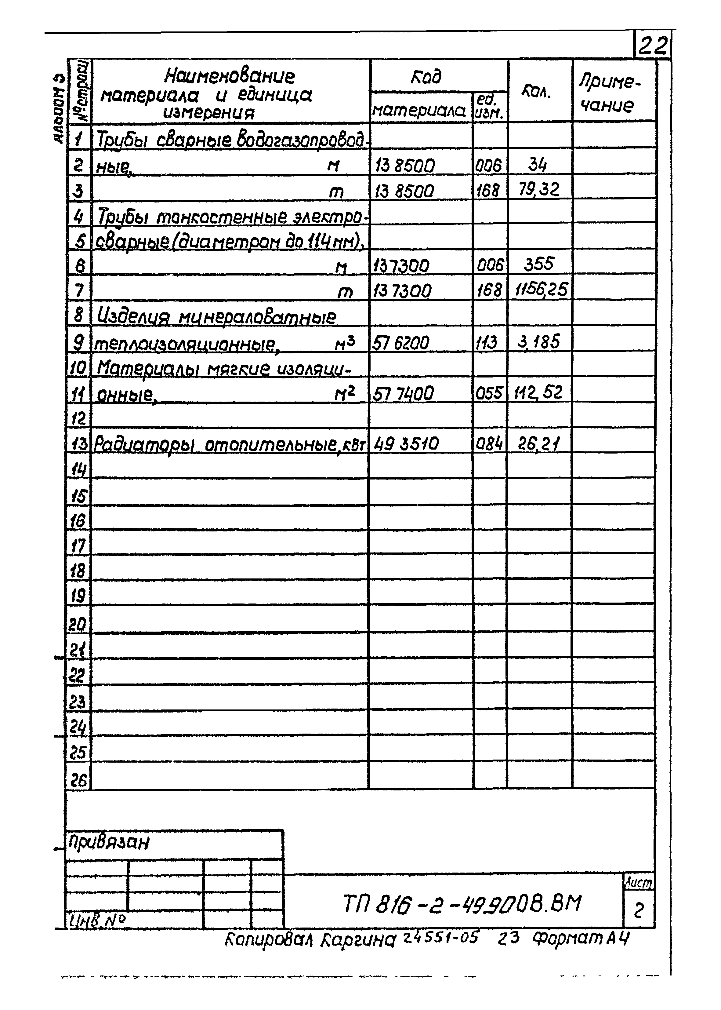 Типовой проект 816-2-49.90