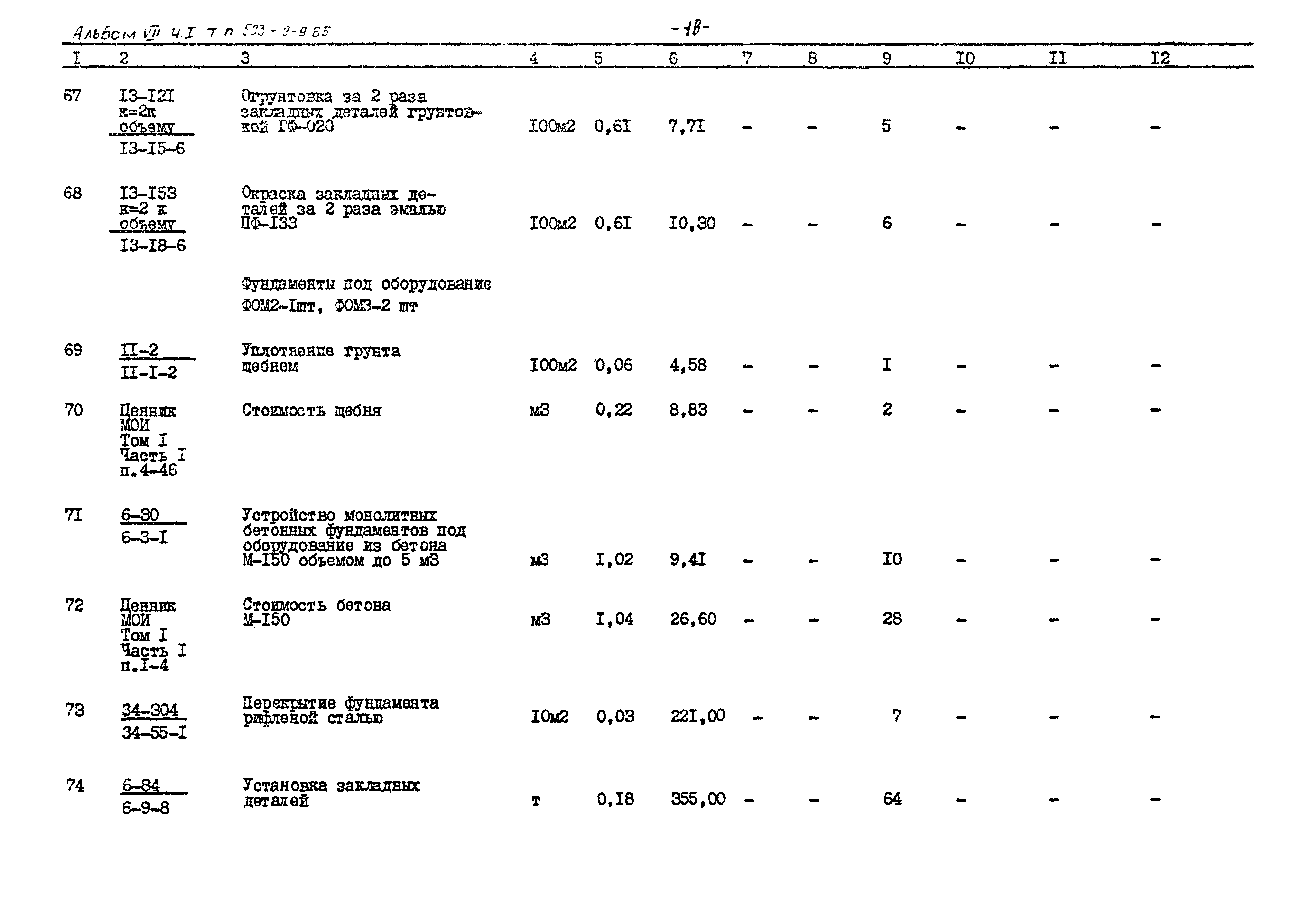 Типовой проект 503-9-9.85