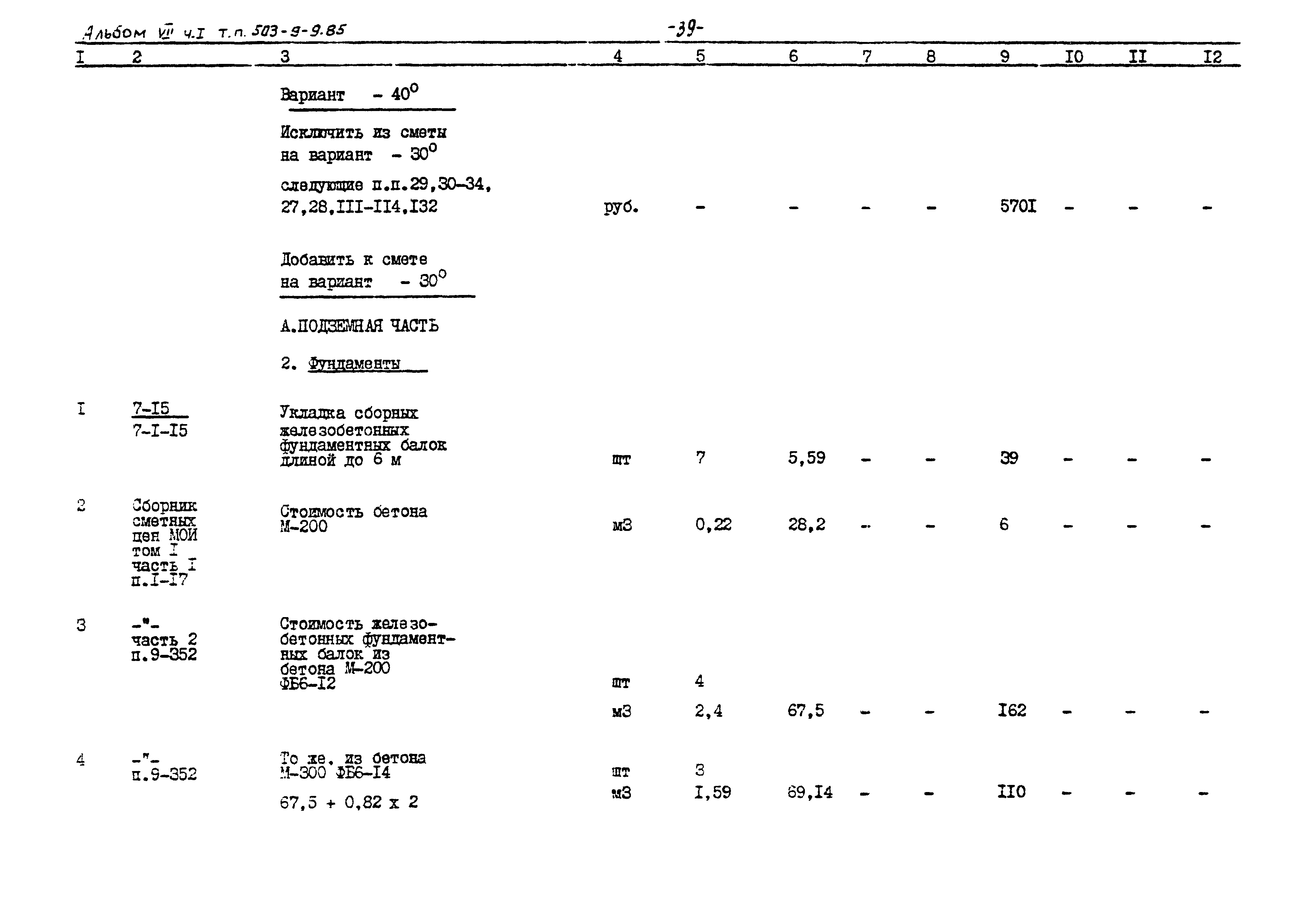 Типовой проект 503-9-9.85