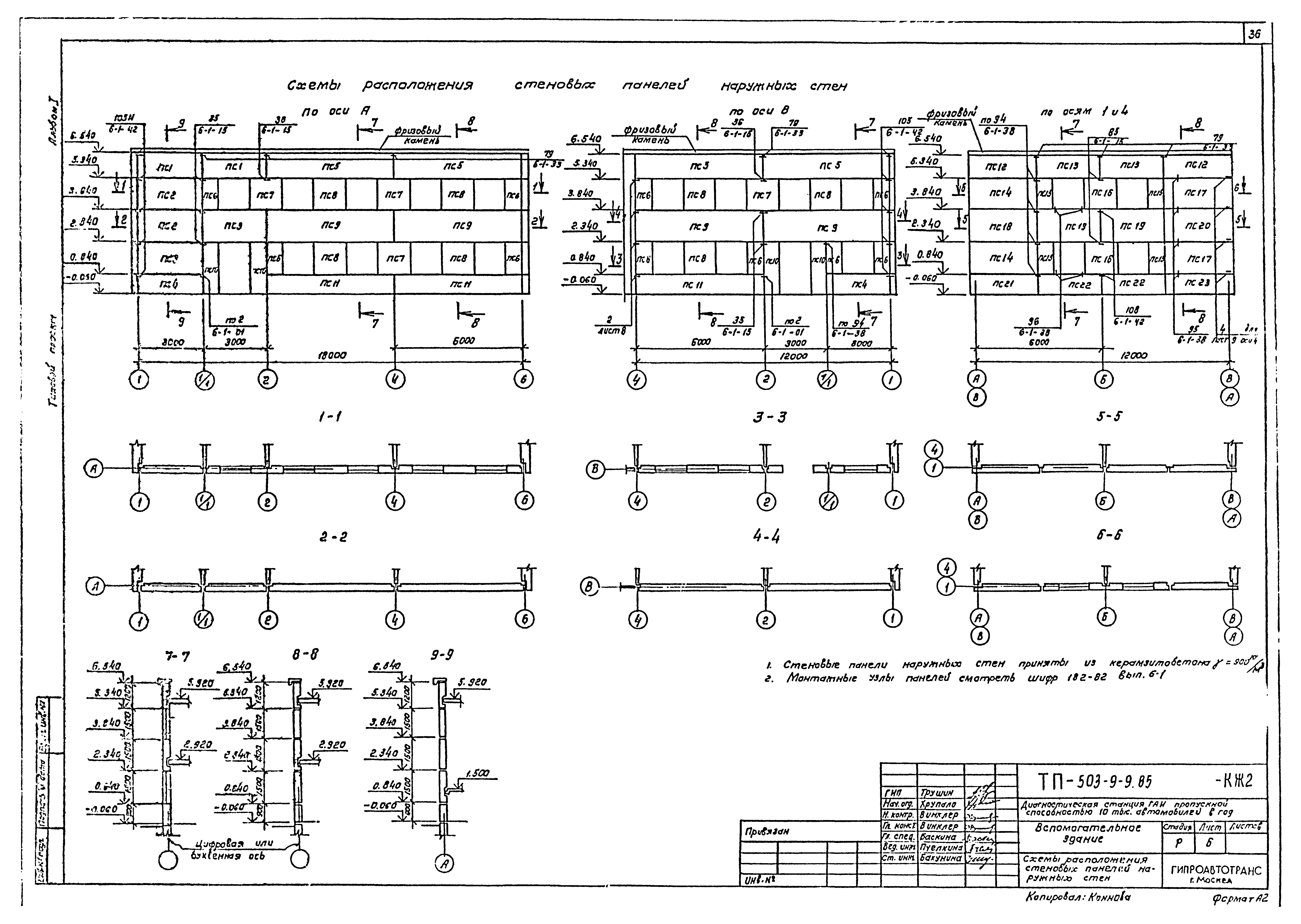 Типовой проект 503-9-9.85